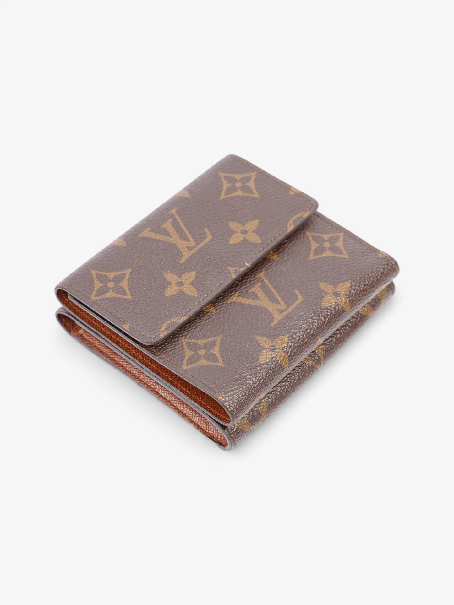 Louis Vuitton Compact Wallet Monogram Coated Canvas