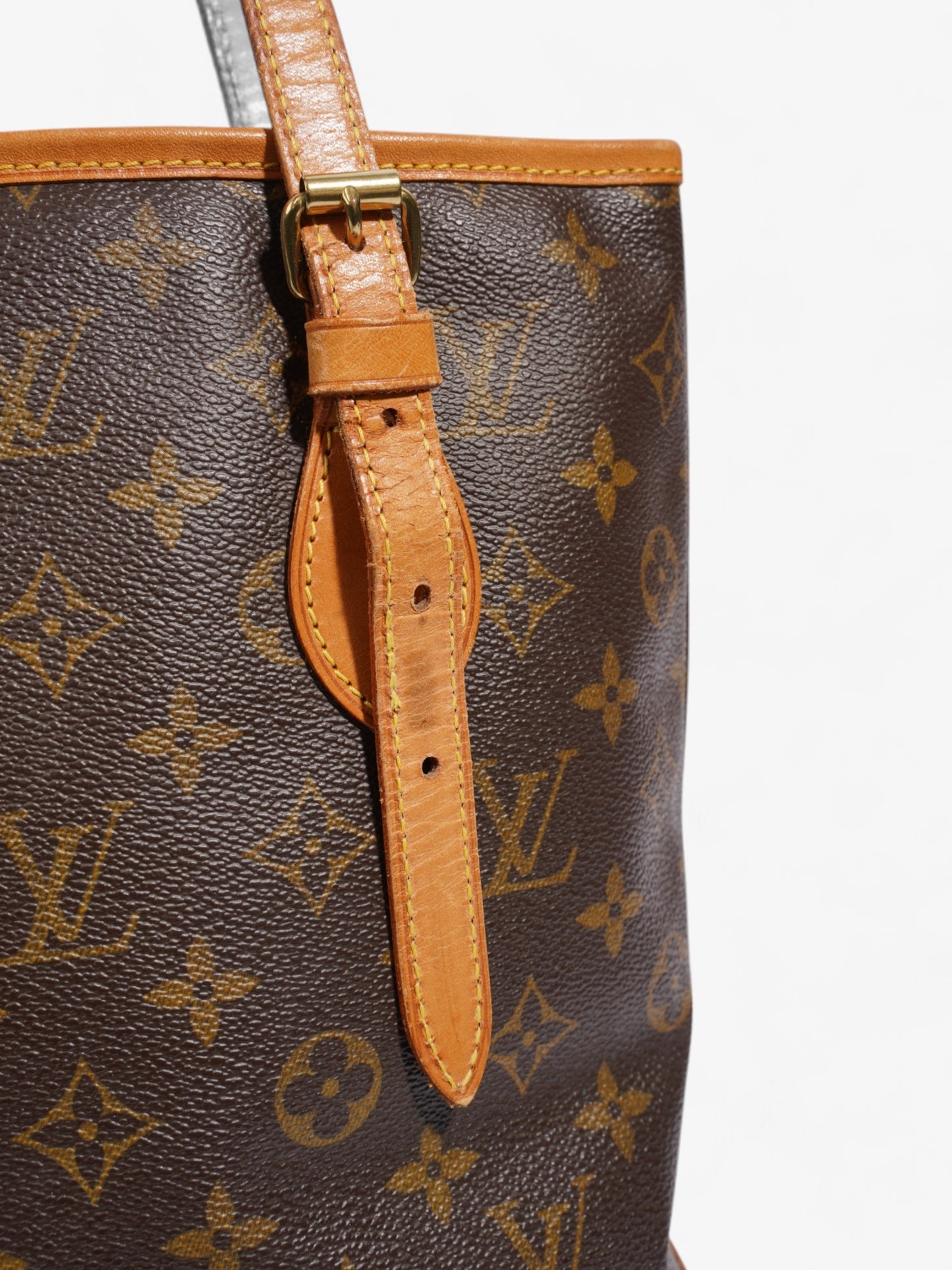 Louis Vuitton Bucket Monogram Coated Canvas PM