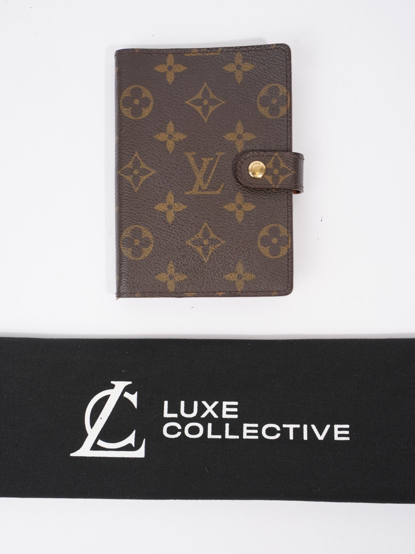 Louis Vuitton Agenda Cover Monogram Coated Canvas PM