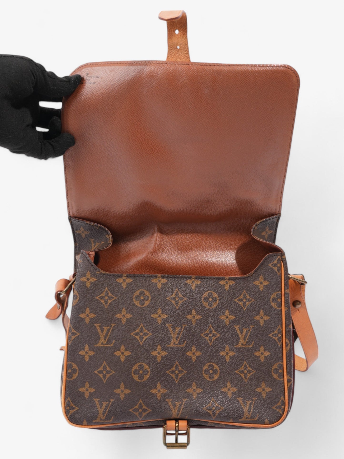 Louis Vuitton Cartouchiere  Monogram Coated Canvas