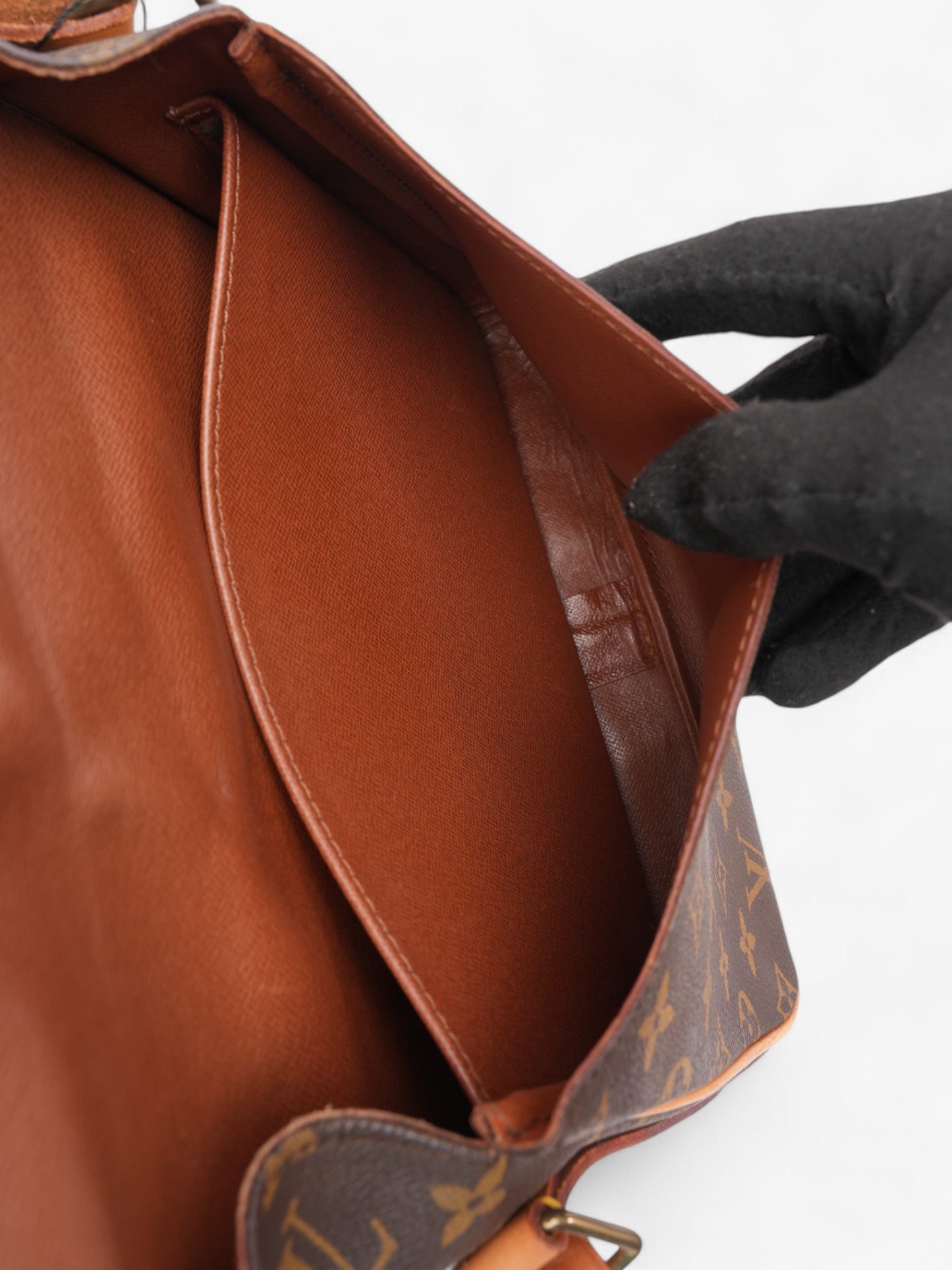 Louis Vuitton Cartouchiere  Monogram Coated Canvas