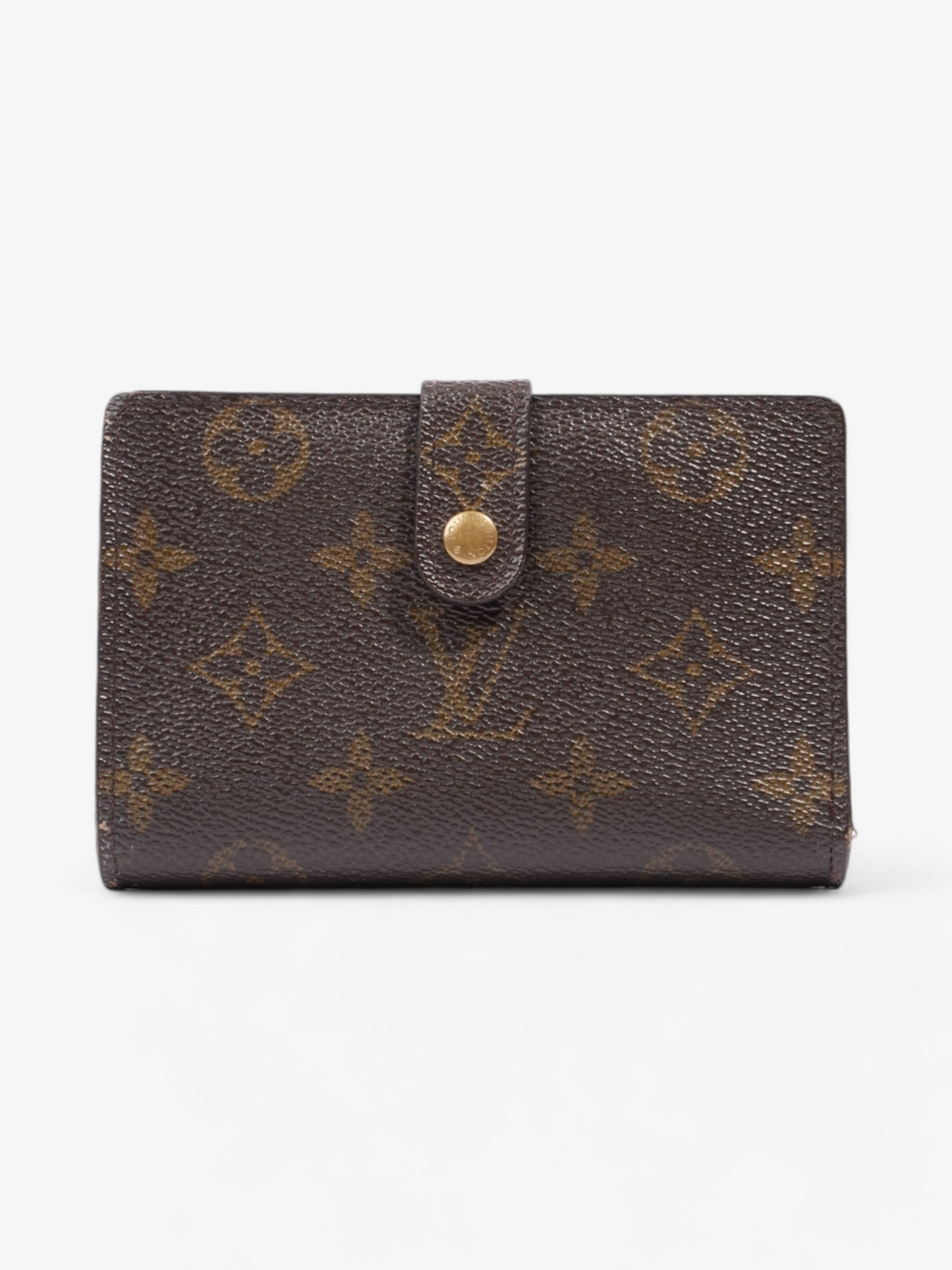 Louis Vuitton Compact Wallet Monogram Coated Canvas