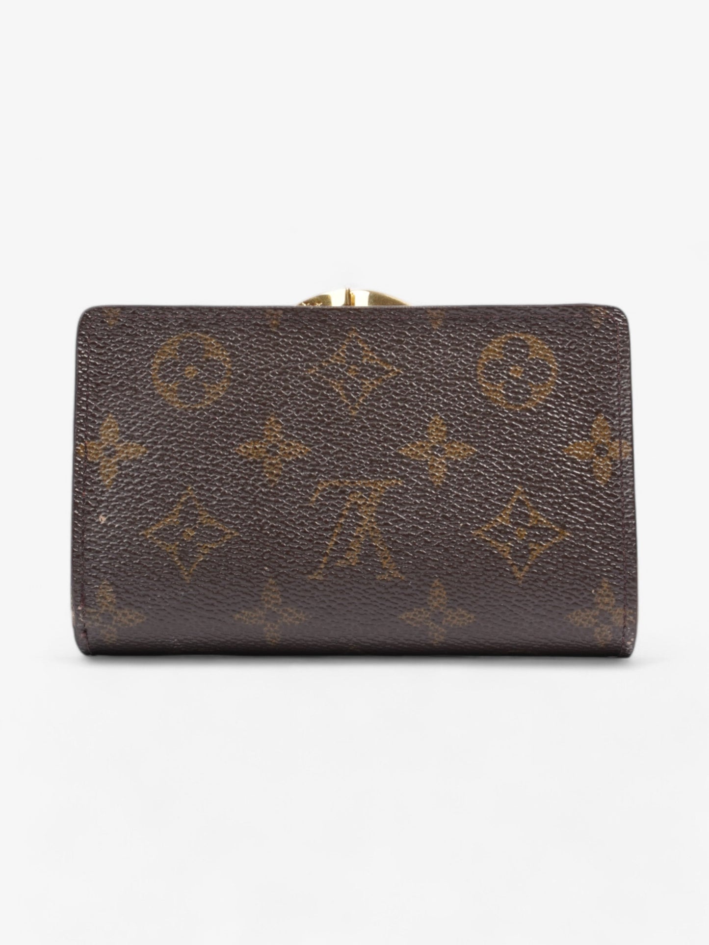 Louis Vuitton Compact Wallet Monogram Coated Canvas