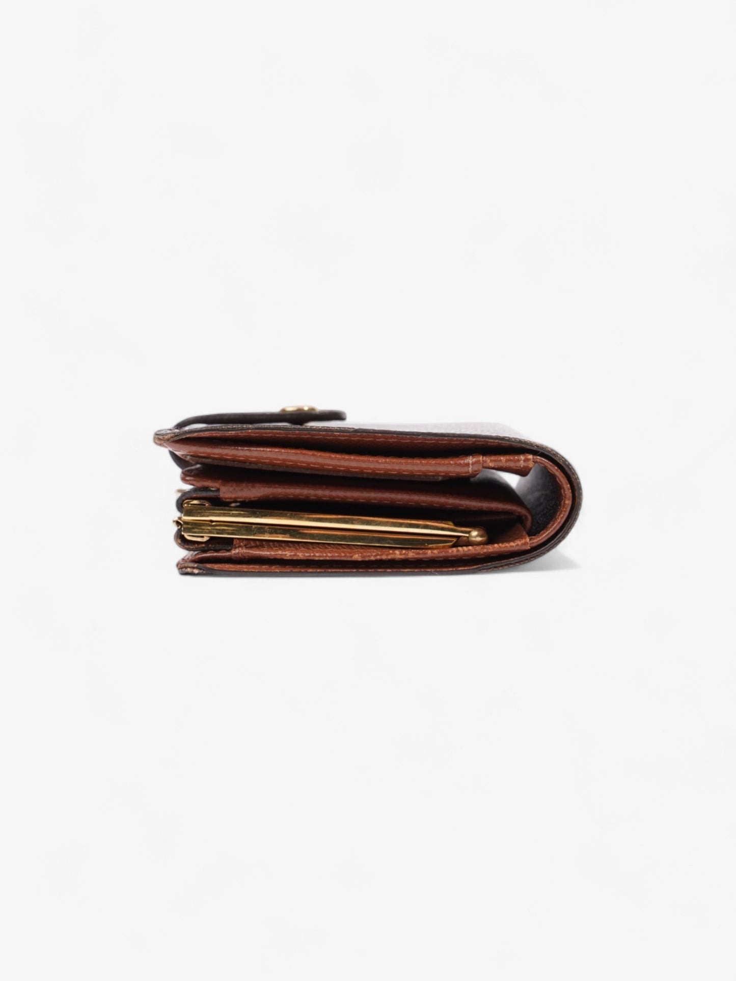 Louis Vuitton Compact Wallet Monogram Coated Canvas