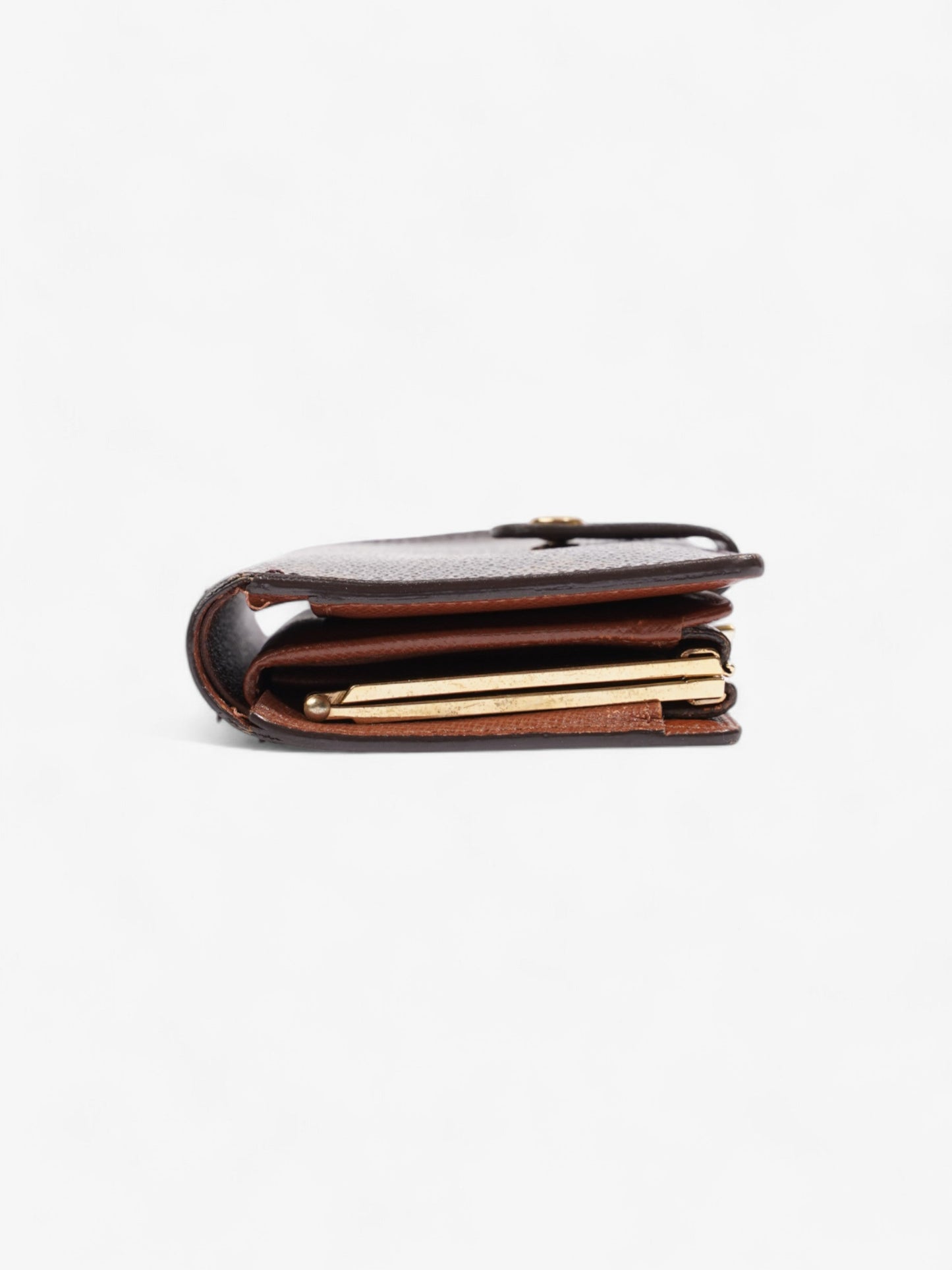 Louis Vuitton Compact Wallet Monogram Coated Canvas