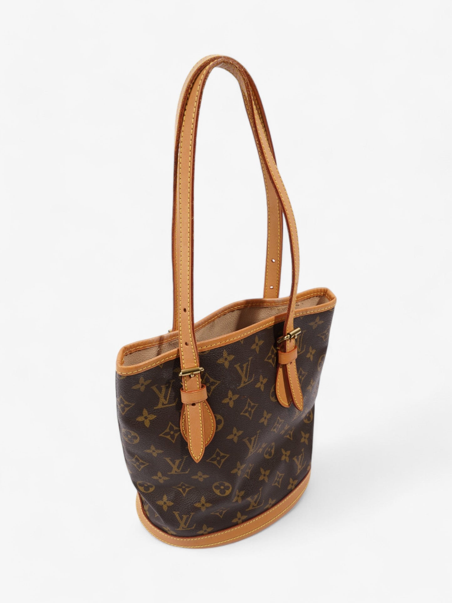 Louis Vuitton Bucket Monogram Coated Canvas PM