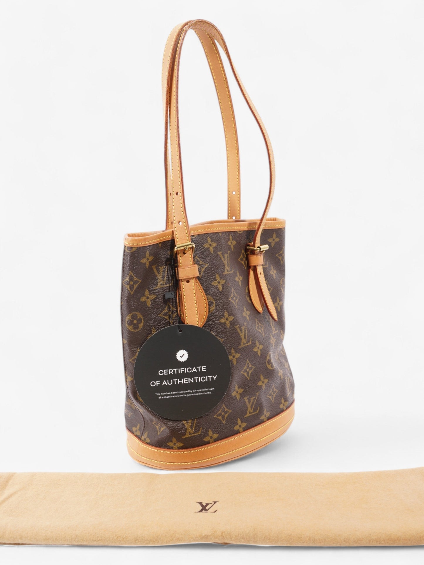 Louis Vuitton Bucket Monogram Coated Canvas PM