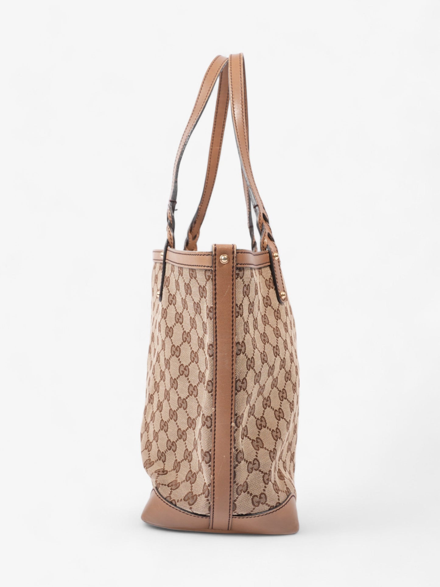 Gucci Tote Beige / Brown Canvas