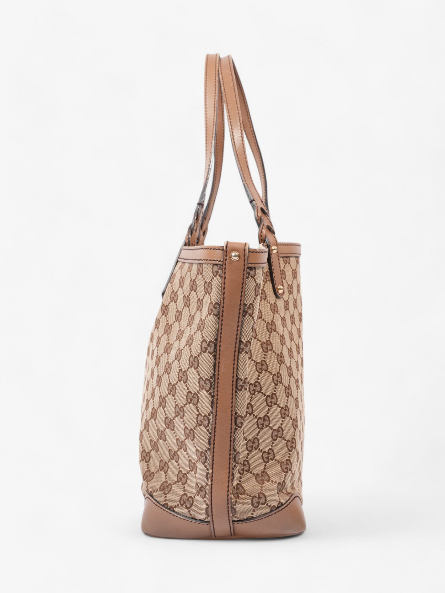 Gucci Tote Beige / Brown Canvas