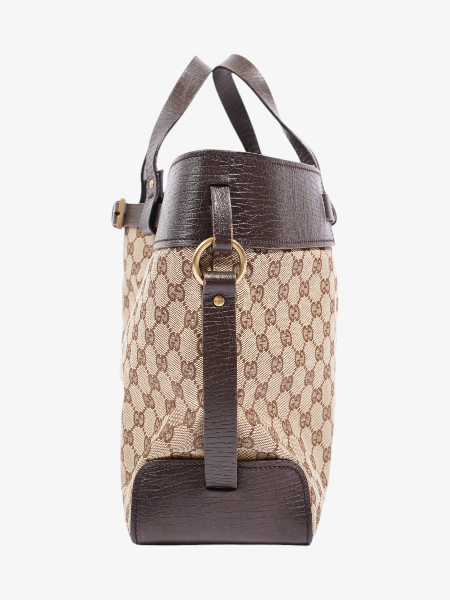 Gucci Tote Beige / Brown Canvas