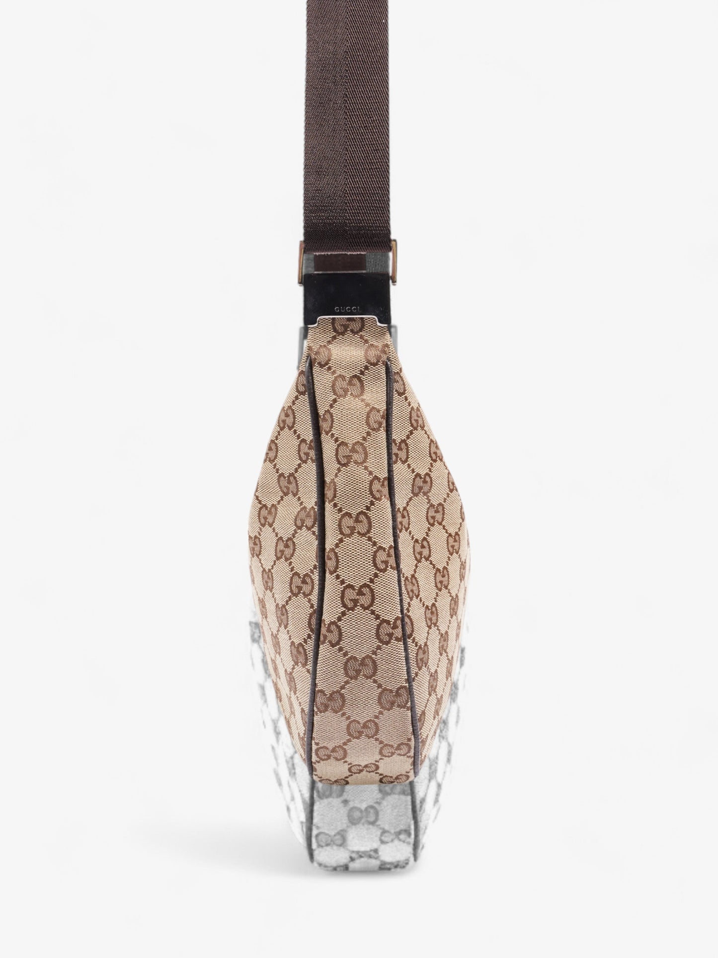 Gucci GG Canvas Shoulder Bag Beige / Brown Canvas