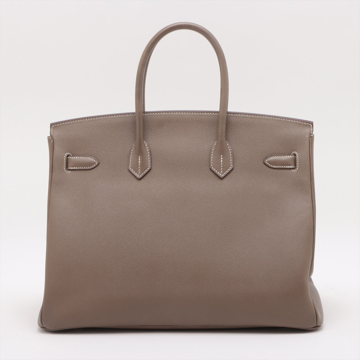 Hermes Birkin 35 Veau Epsom Etoupe - R Square Stamp 2014