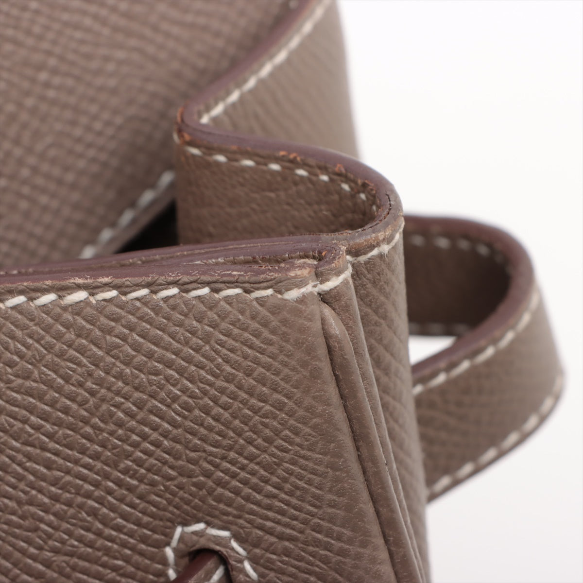 Hermes Birkin 35 Veau Epsom Etoupe - R Square Stamp 2014