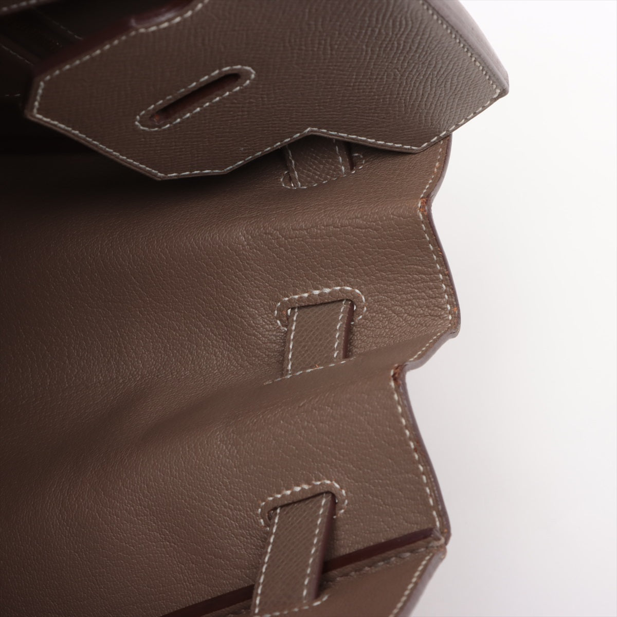 Hermes Birkin 35 Veau Epsom Etoupe - R Square Stamp 2014