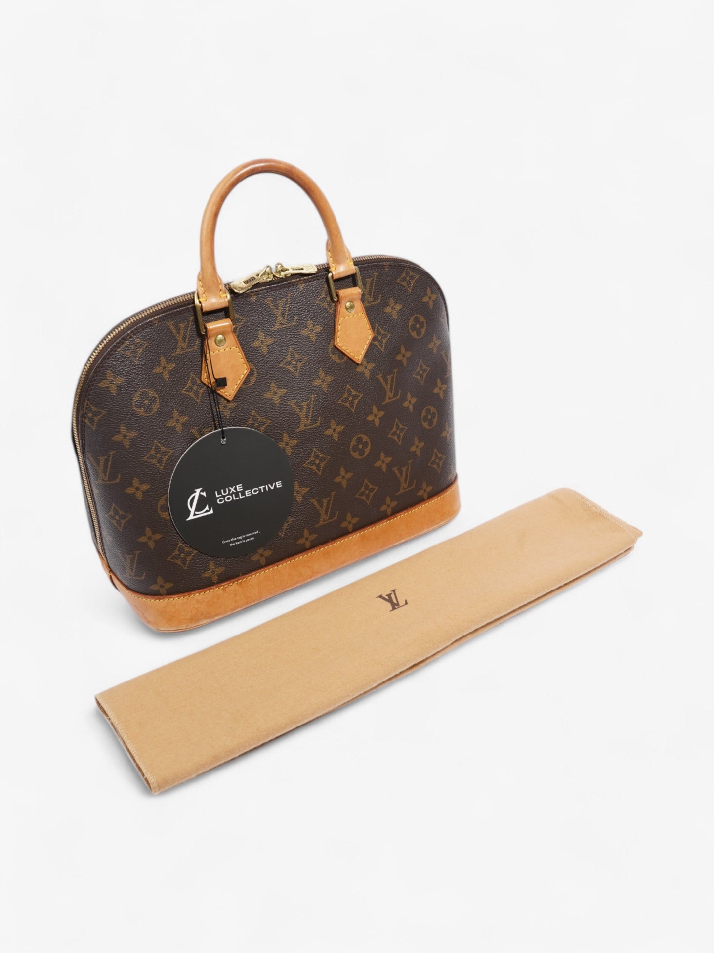 Louis Vuitton Alma Monogram Coated Canvas PM
