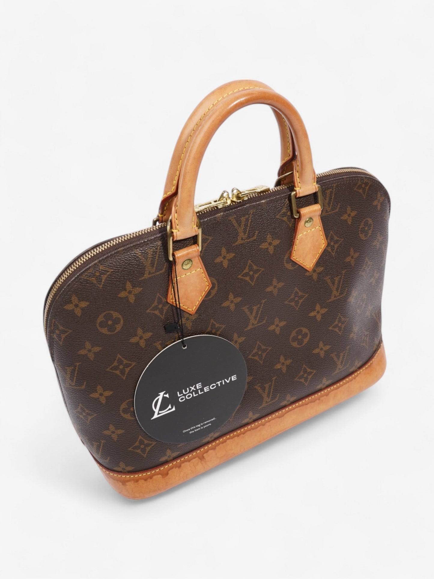 Louis Vuitton Alma Monogram Coated Canvas PM