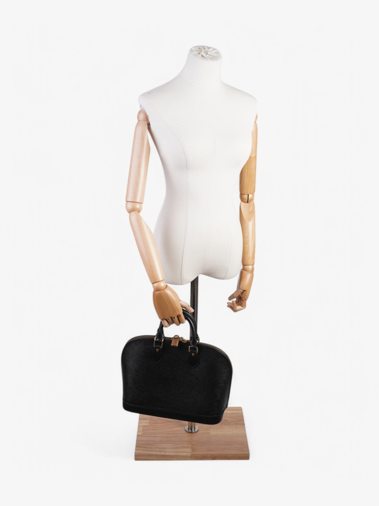 Louis Vuitton Alma Black Epi Leather PM