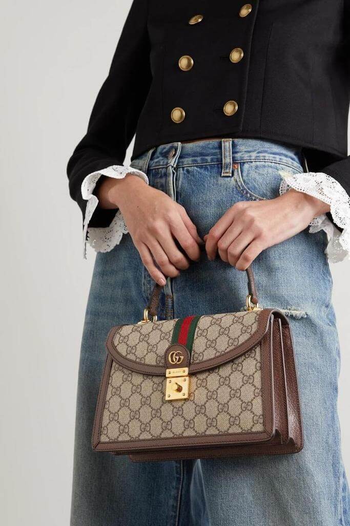 Gucci Ophidia Top Handle Bag small