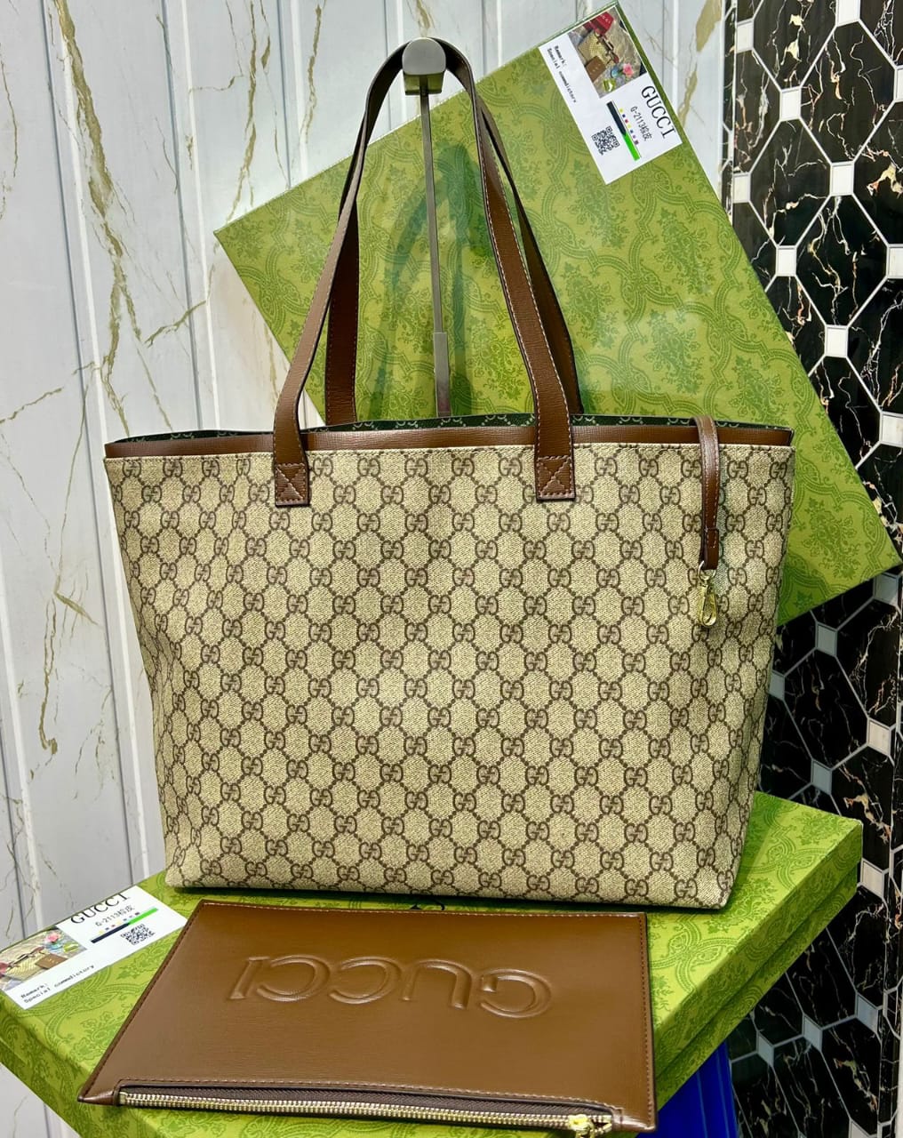 Gucci Totissima Tote Bag – Premium Quality (Brown-1)