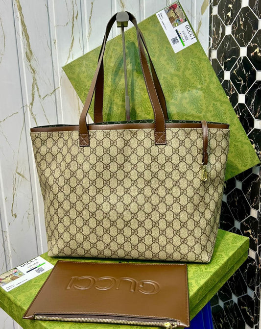 Gucci Totissima Tote Bag – Premium Quality (Brown-1)