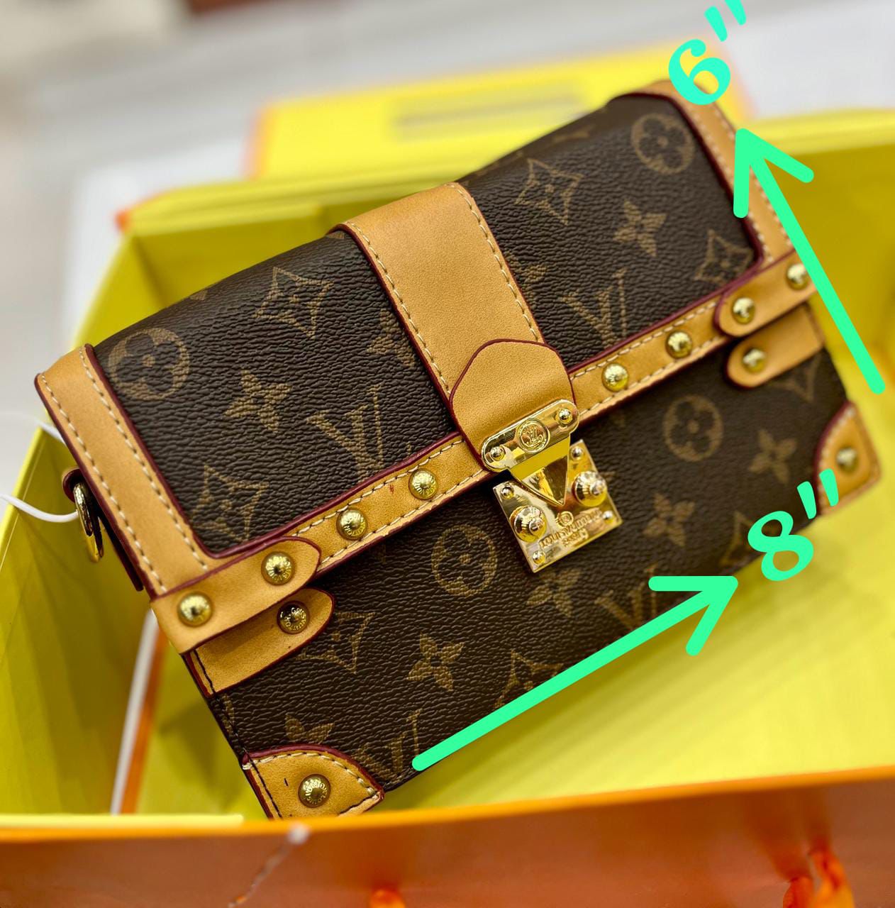 Louis Vuitton Crossbody Bag – Premium Quality & Timeless Elegance (Black)