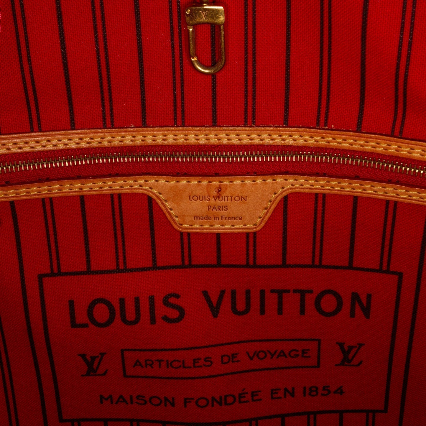 Brown Louis Vuitton Monogram Neverfull MM Tote Bag