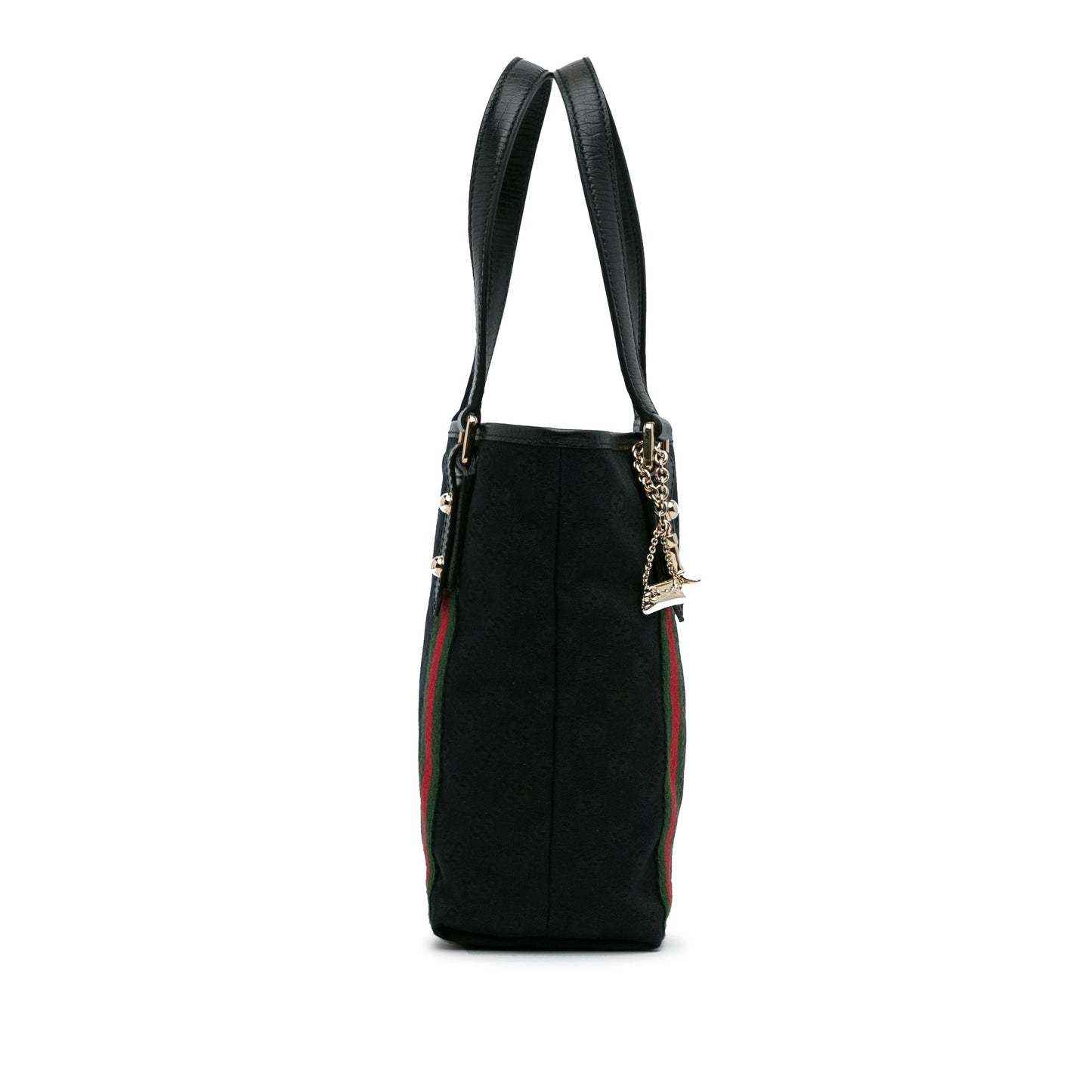 Black Gucci GG Canvas Jolicoeur Tote Bag