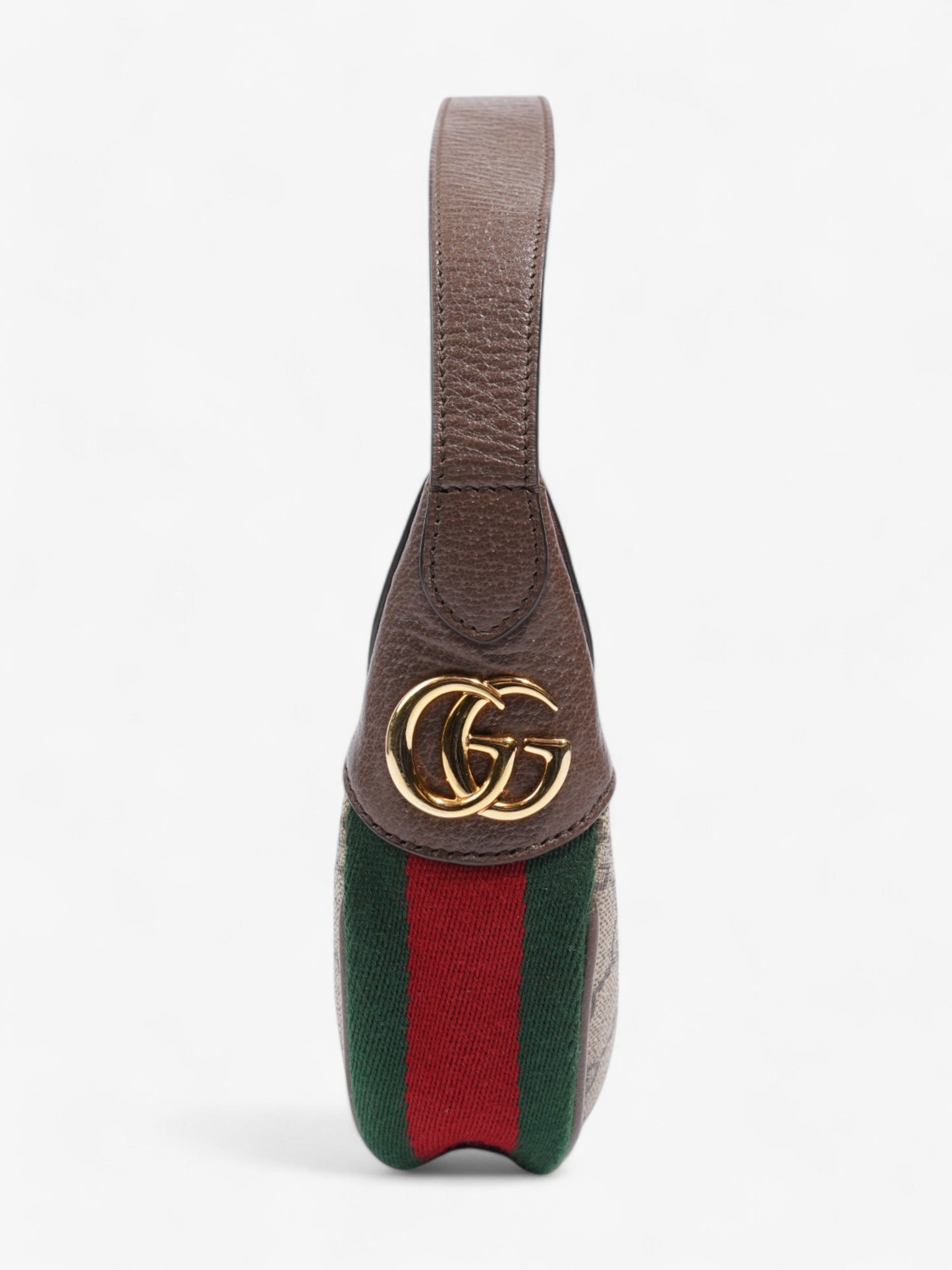 Gucci Ophidia GG Supreme / Brown / Green Canvas Mini