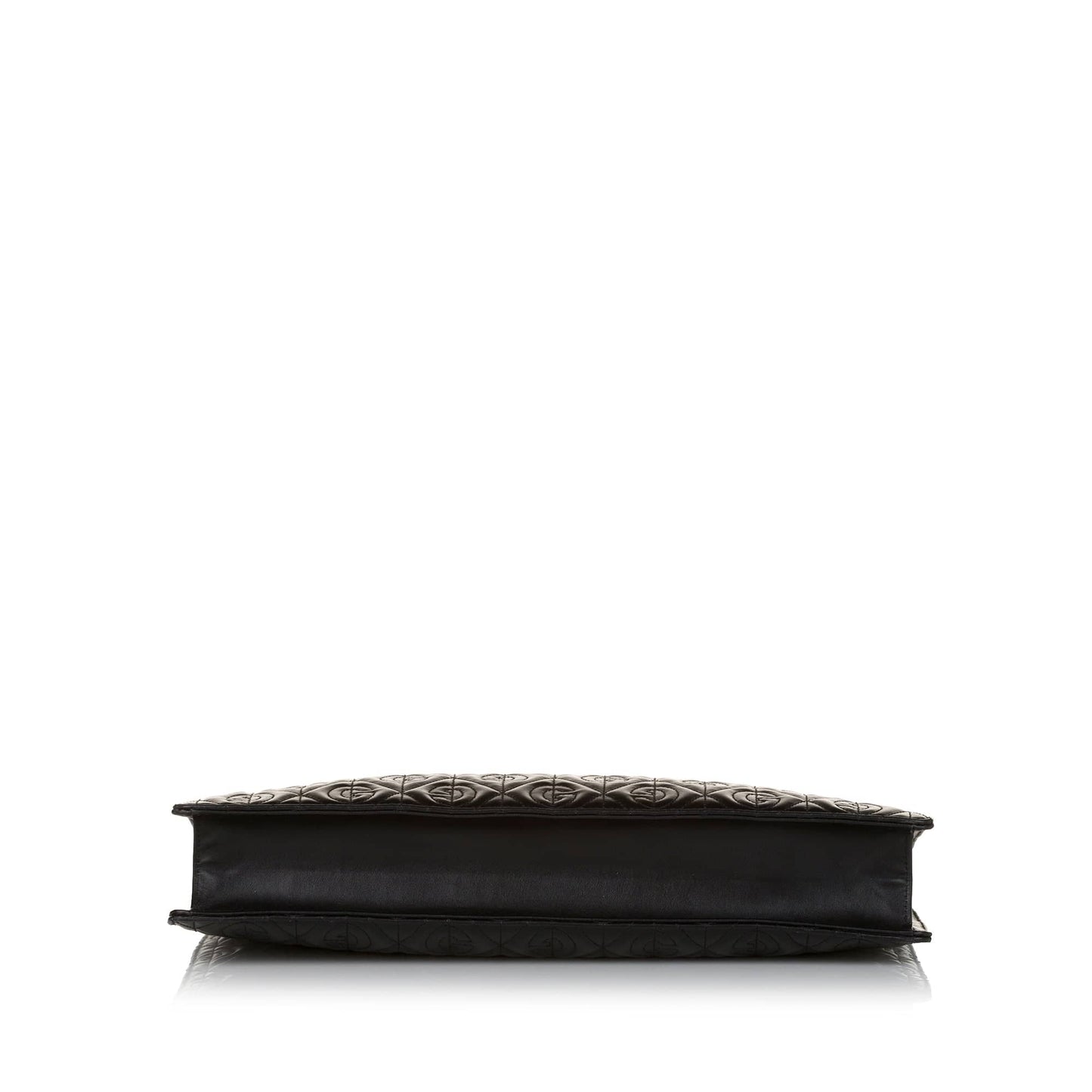 Gucci Morpheus Handbag Black Embroidered Leather