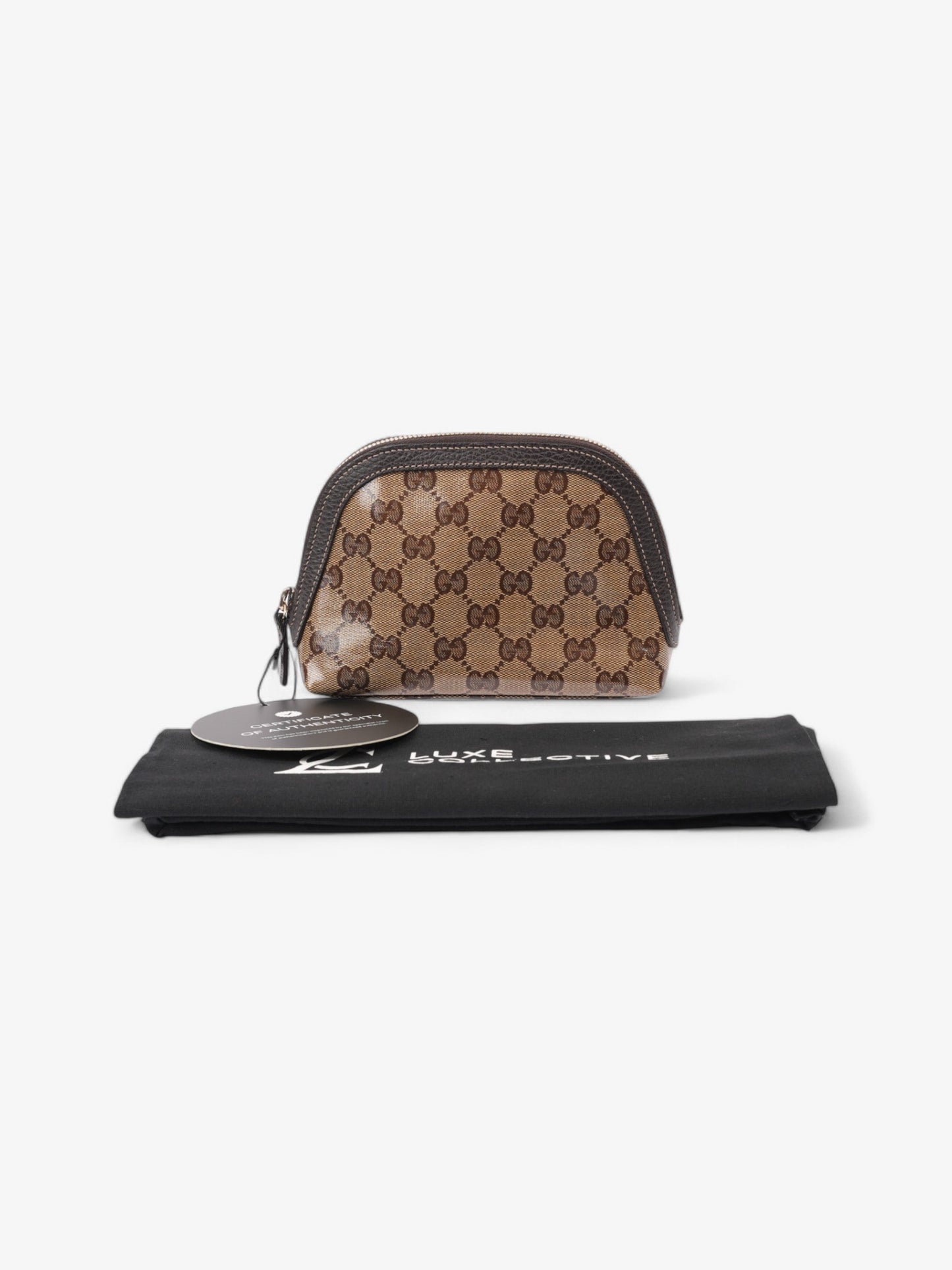 Gucci GG Cosmetic Bag GG Supreme / Brown Canvas