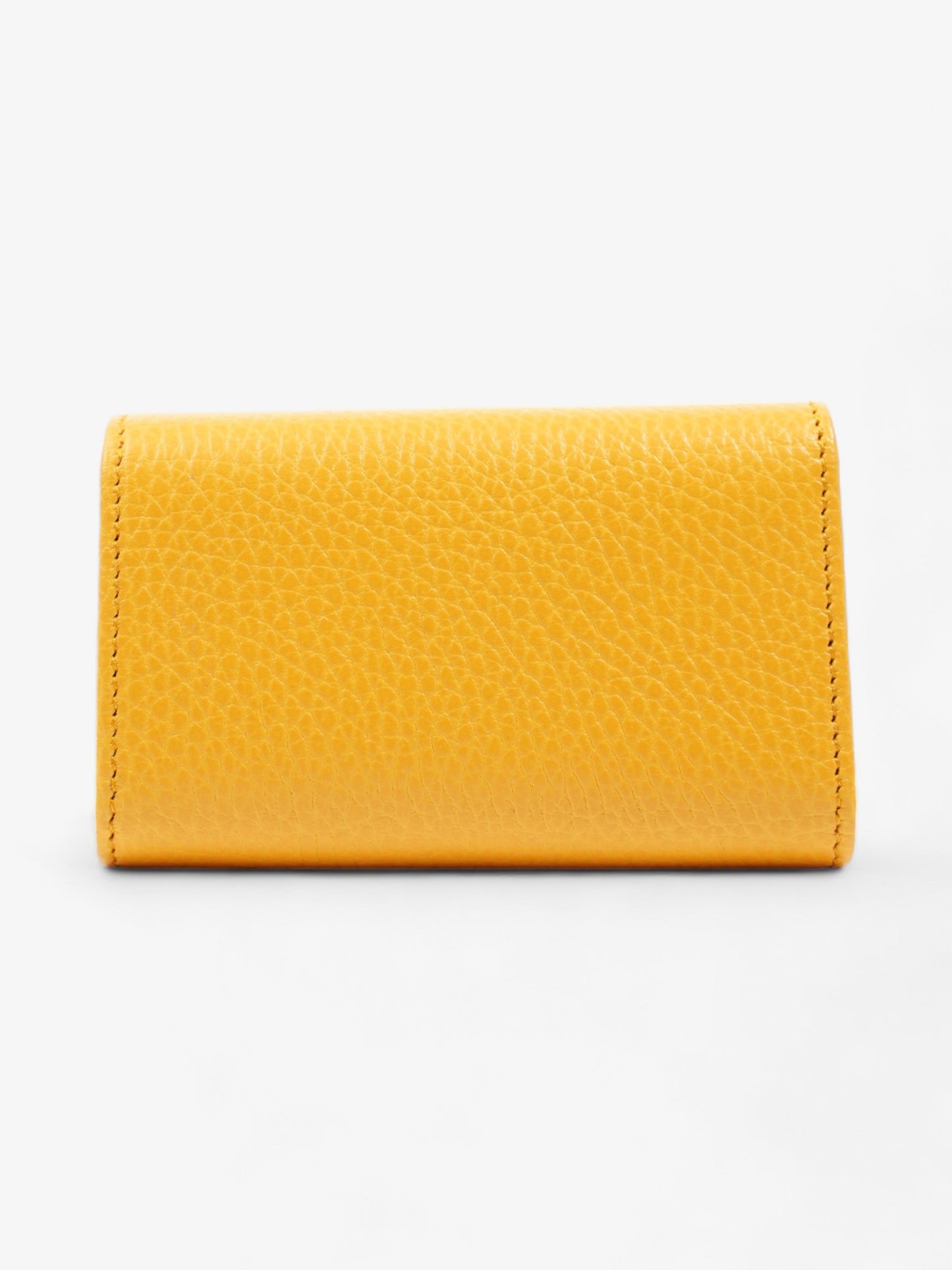 Gucci Garden Key Case with Bat Mustard Leather