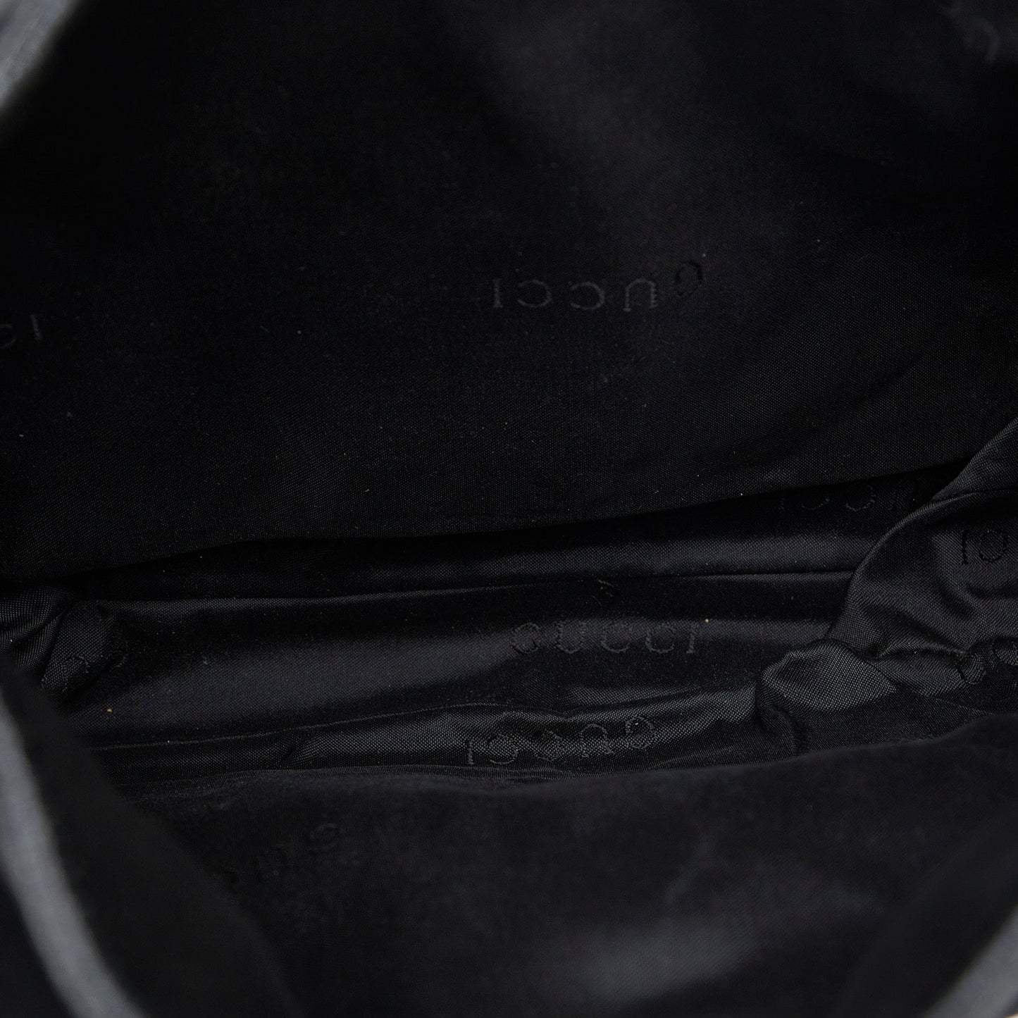 Gucci Jackie Black Canvas