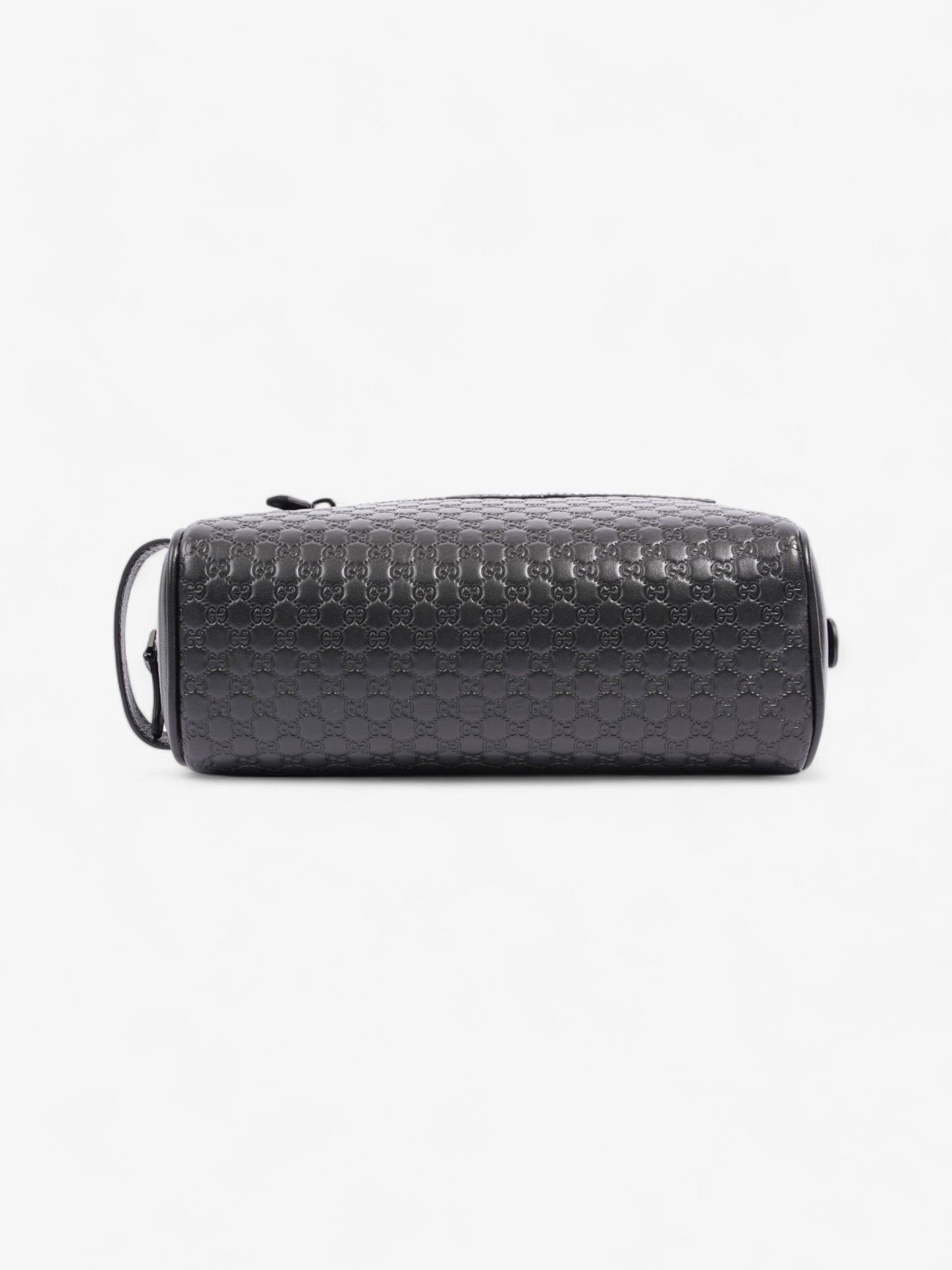 Gucci GG Wash Bag GG Supreme / Black Leather