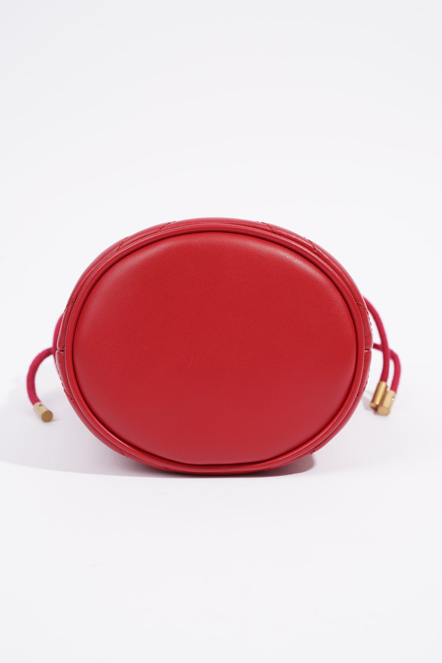 Gucci GG Marmont Bucket Bag Red Leather