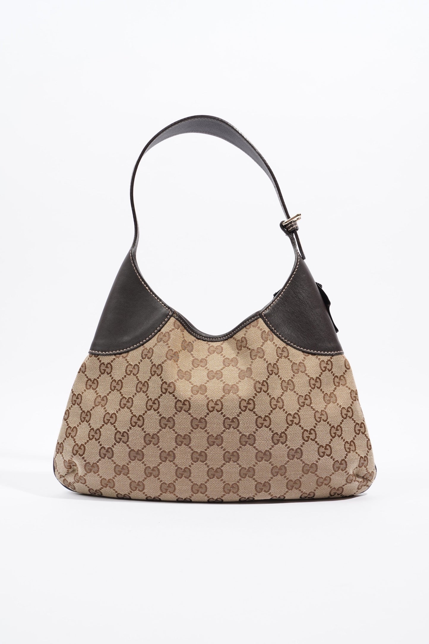 Gucci Hobo Bag Supreme Print / Brown Canvas