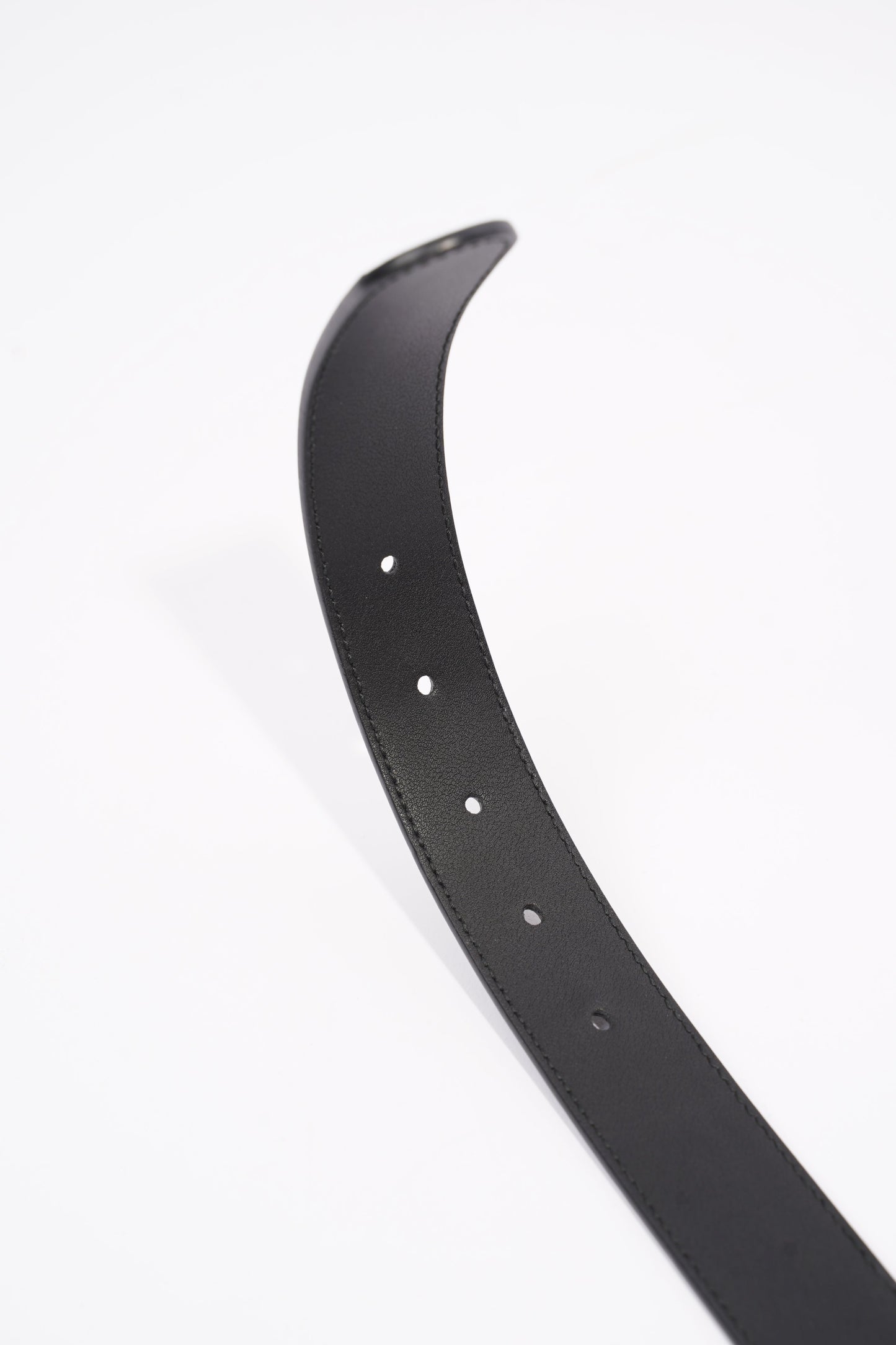 Gucci Marmont Belt Black / Gold Leather 75cm 30"