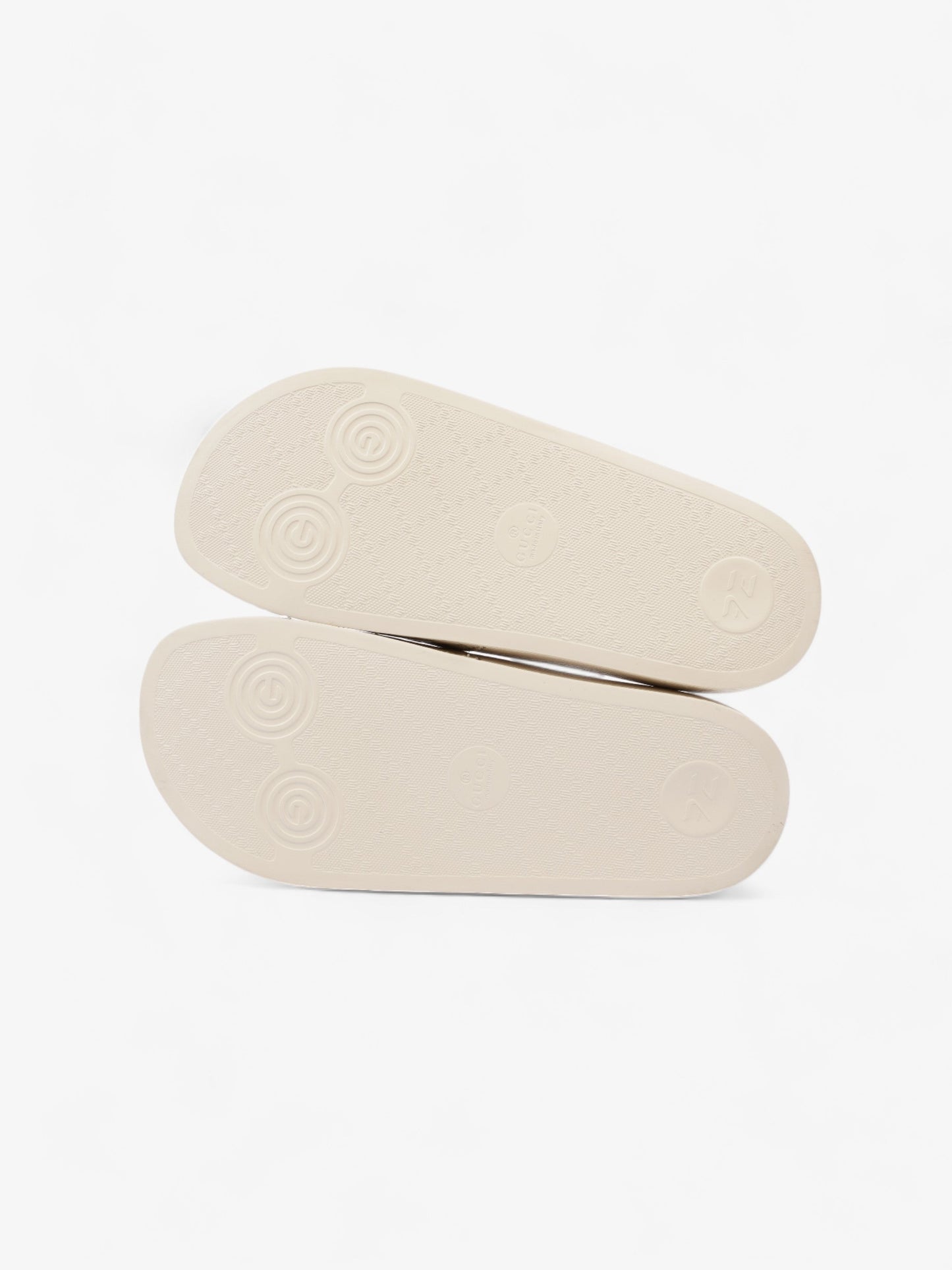 Gucci Microguccissima Slide Ivory Rubber EU 37 UK 4