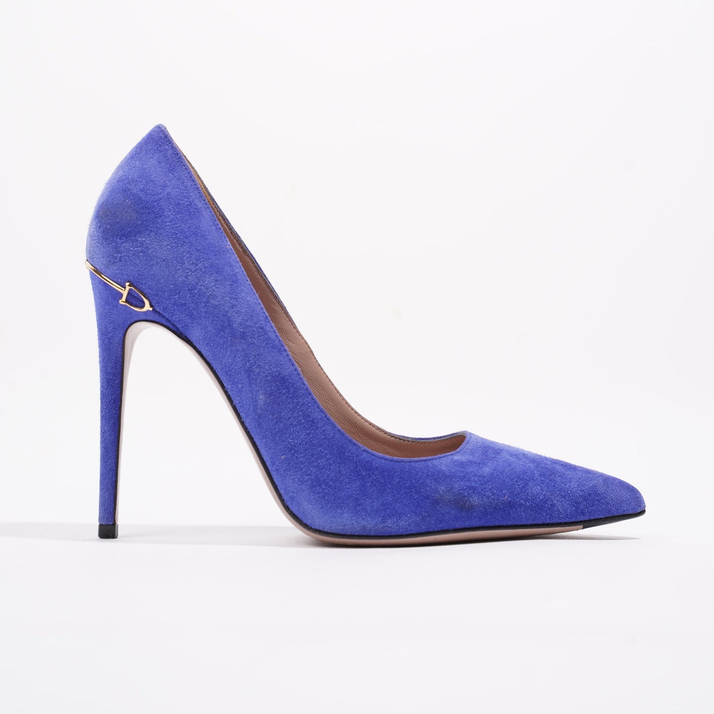 Gucci Adina Blue Suede EU 36.5 UK 3.5