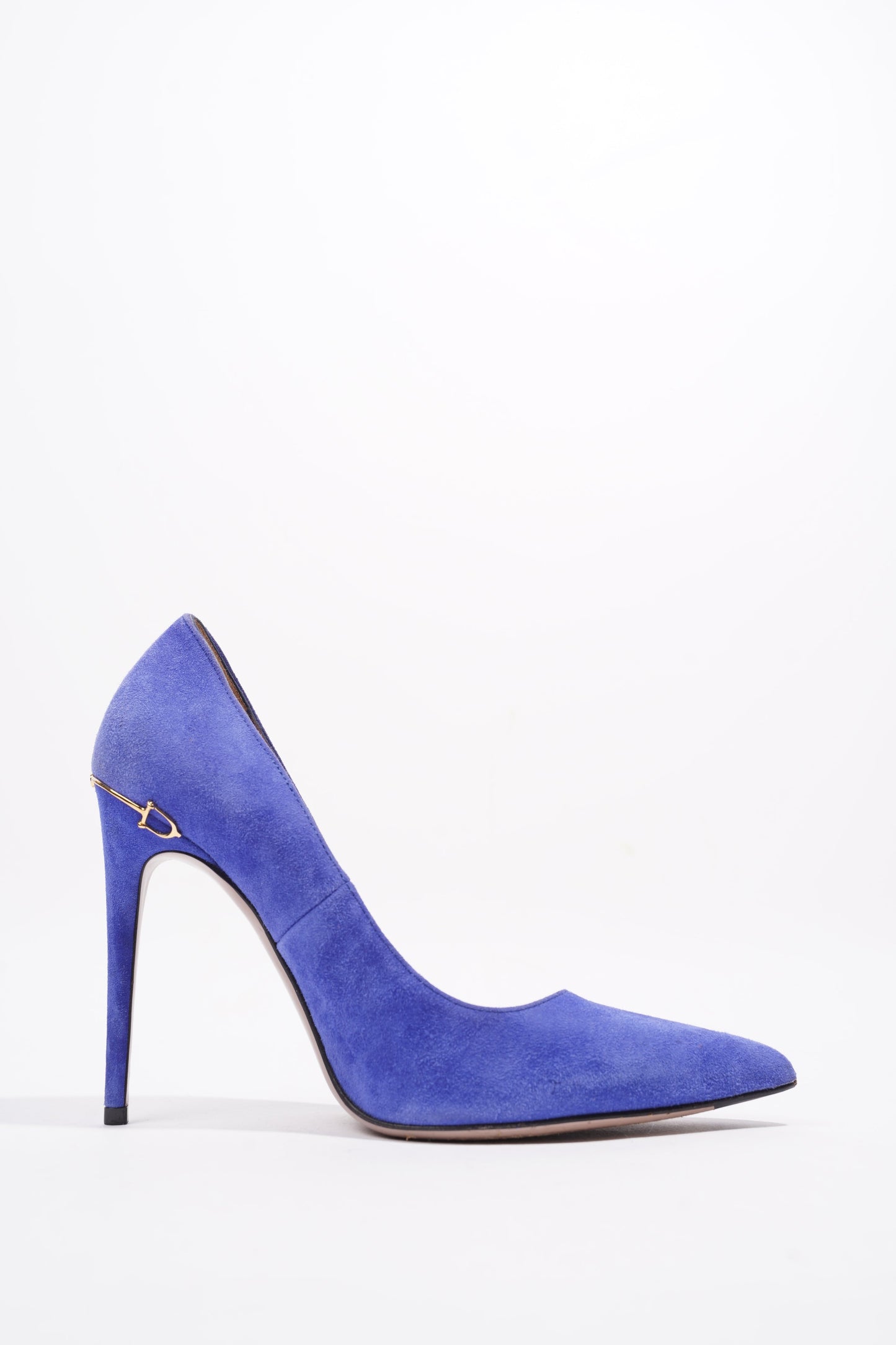 Gucci Adina Blue Suede EU 36.5 UK 3.5
