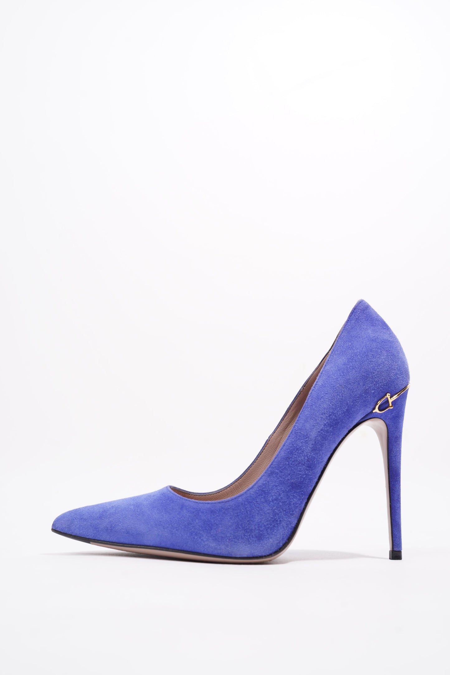 Gucci Adina Blue Suede EU 36.5 UK 3.5