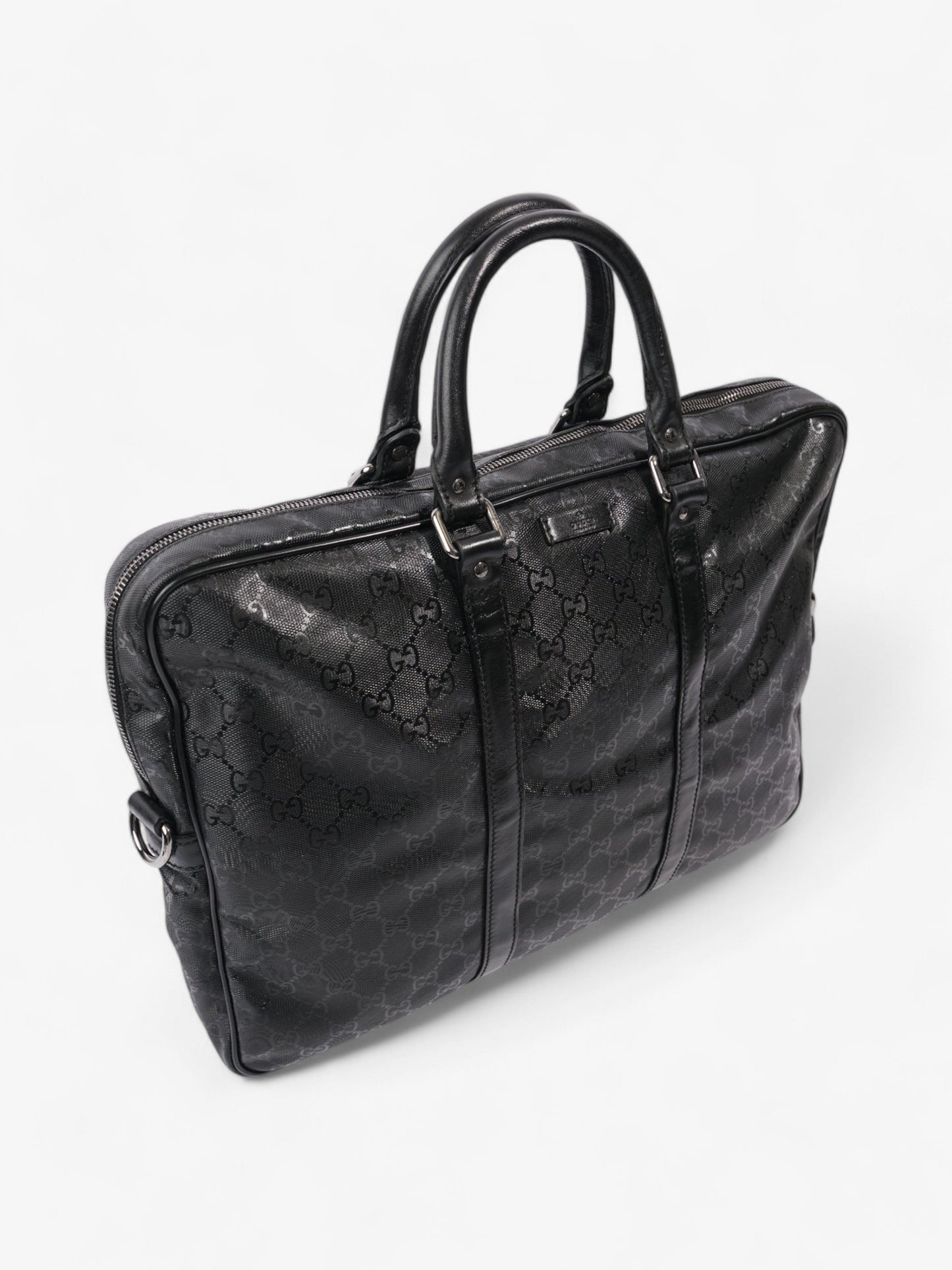 Gucci GG Briefcase GG Supreme / Black Canvas
