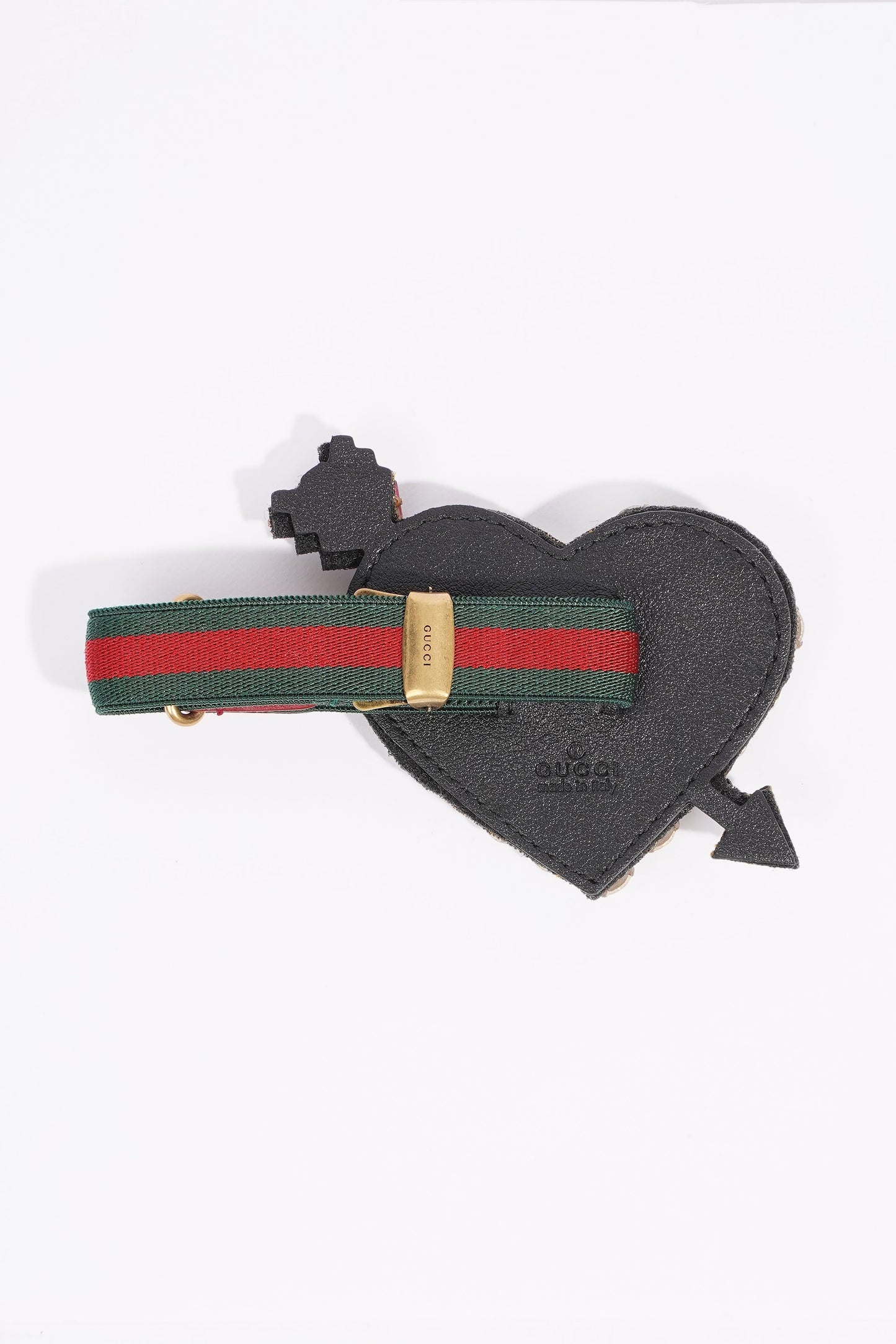 Gucci Crystal Heart Elastic Bracelet Crystal / Gucci Stripe Elastic
