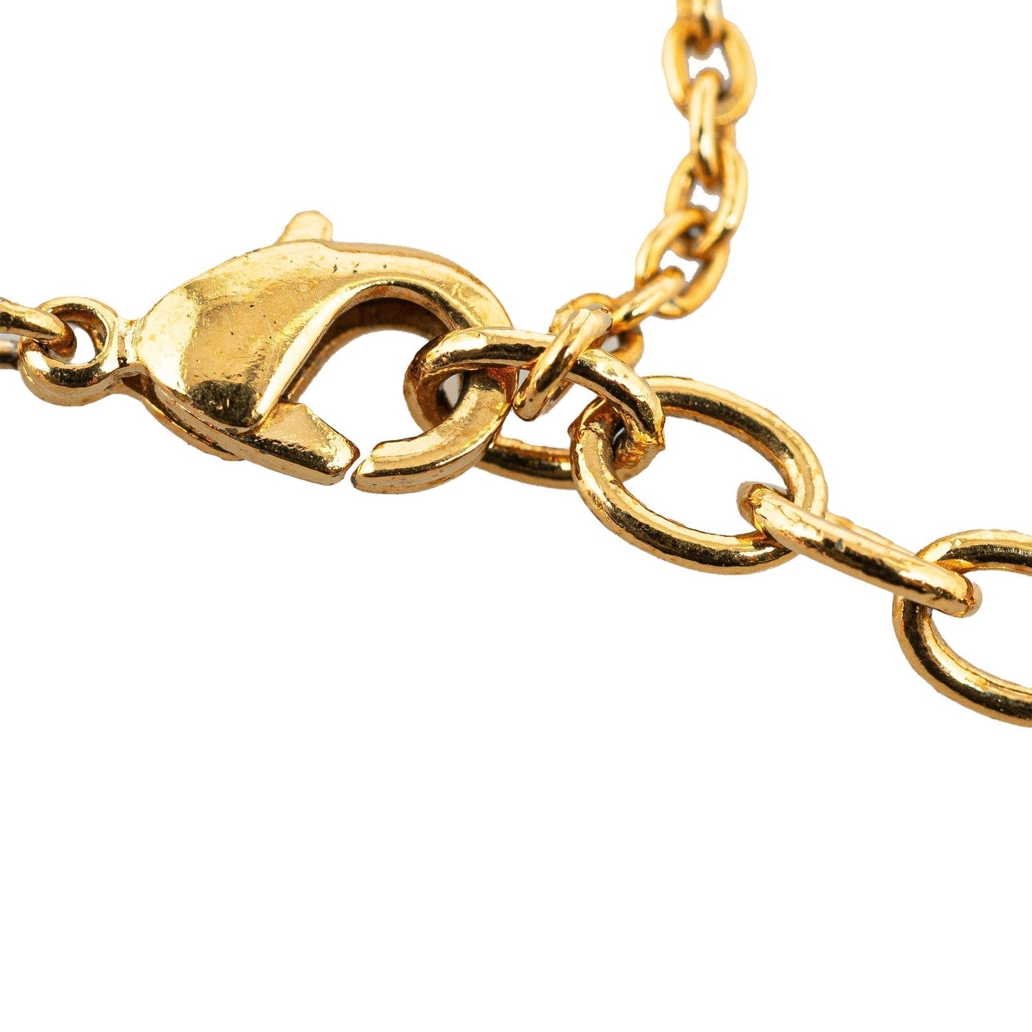 Gold Louis Vuitton Essential V Bracelet