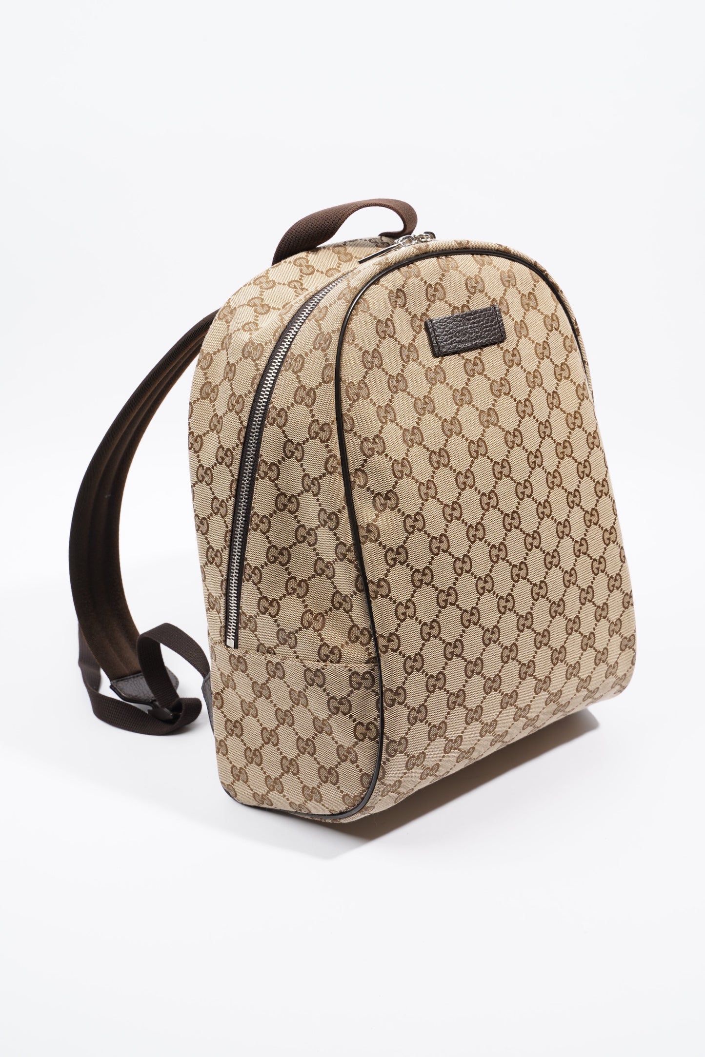 Gucci Supreme GG Top Zip Supreme / Brown Canvas