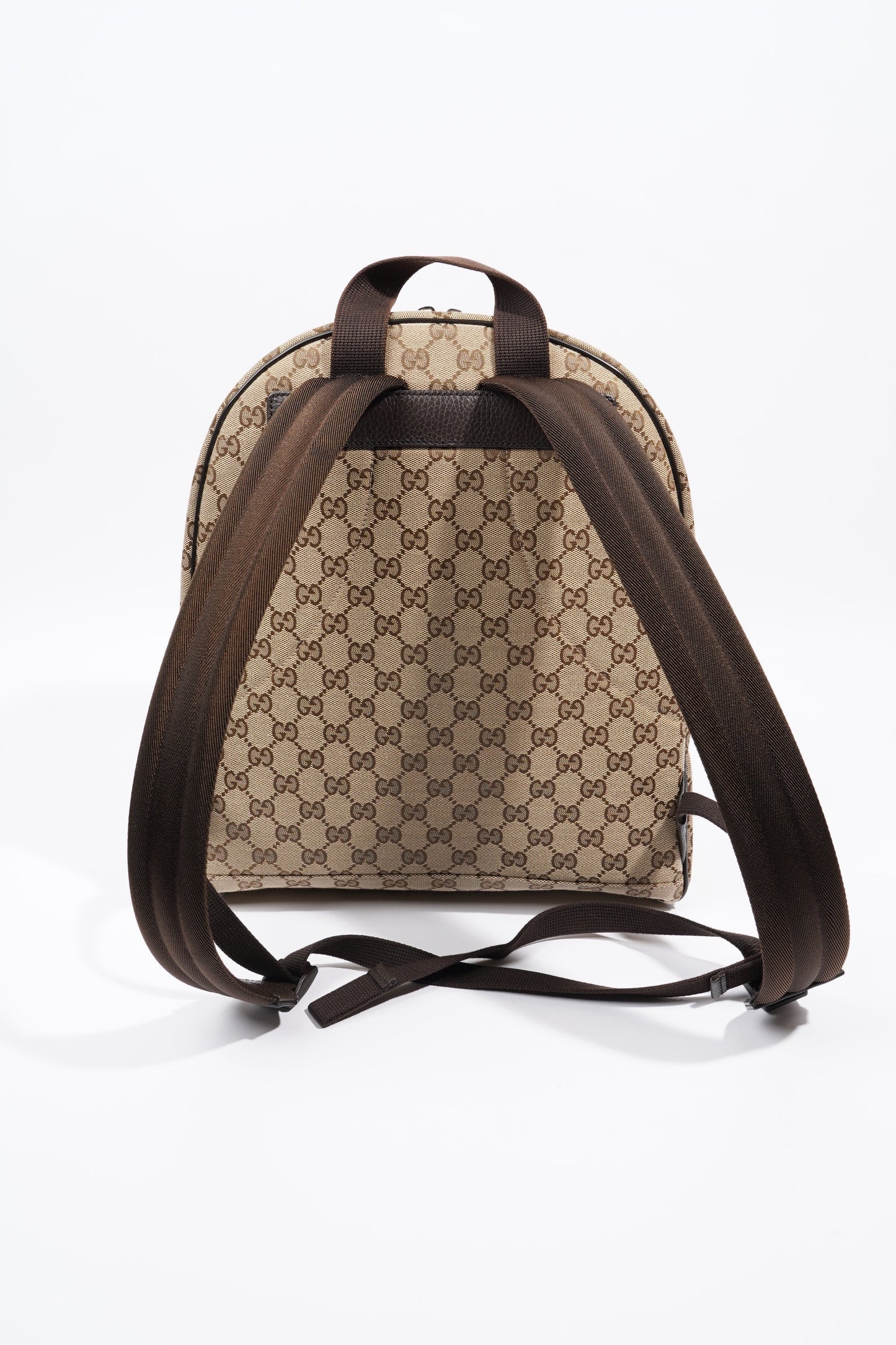 Gucci Supreme GG Top Zip Supreme / Brown Canvas