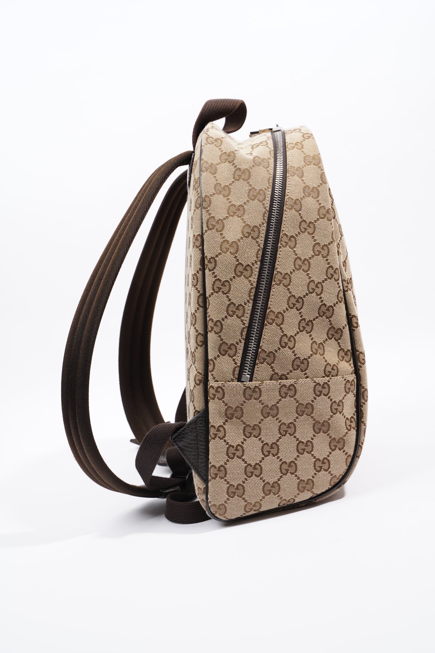 Gucci Supreme GG Top Zip Supreme / Brown Canvas