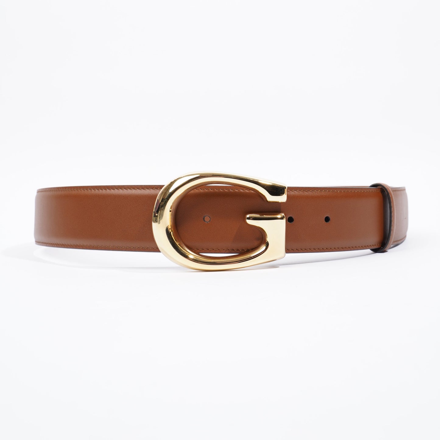Gucci G - Buckle Brown Leather 90cm 36"