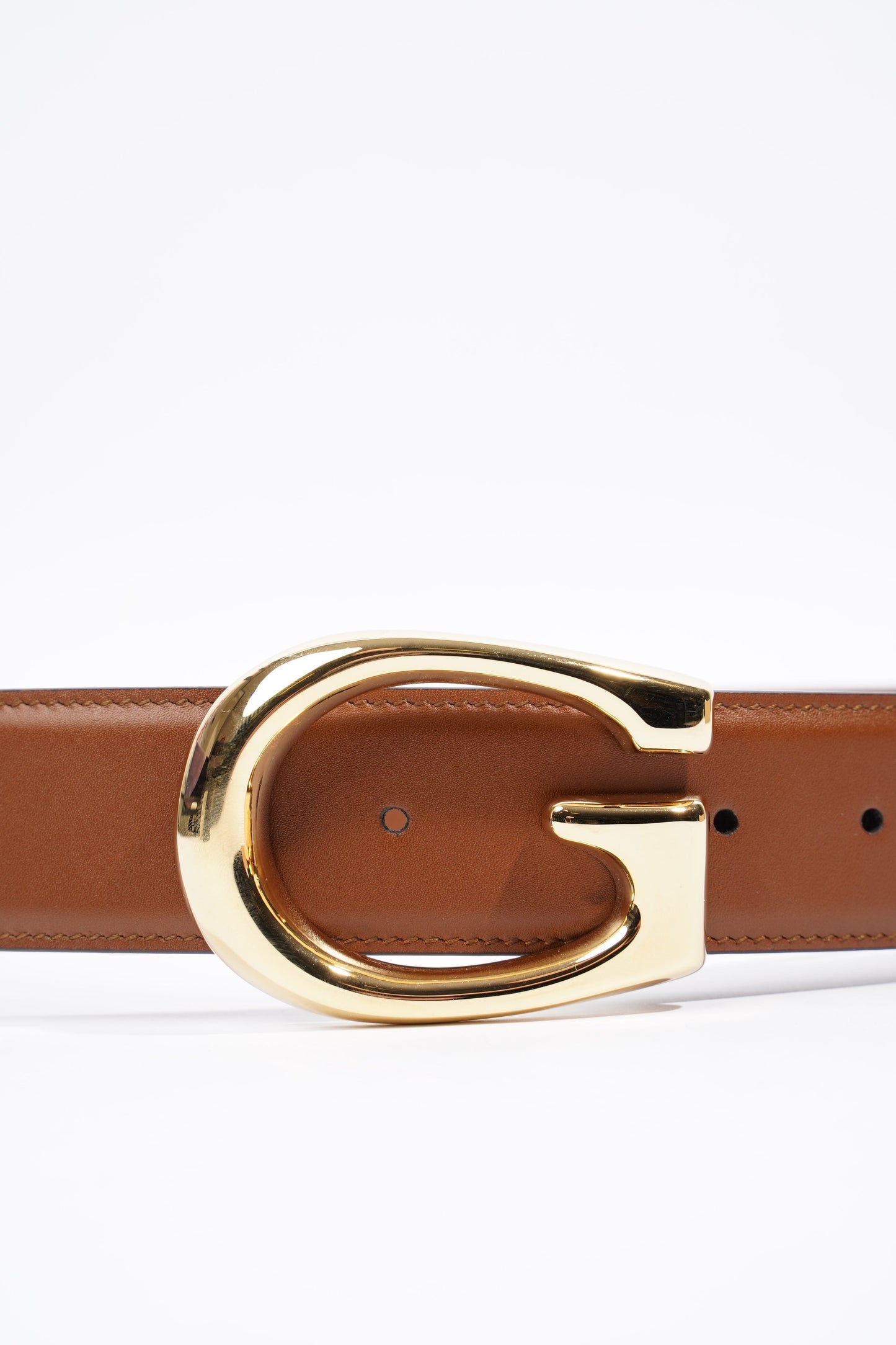 Gucci G - Buckle Brown Leather 90cm 36"