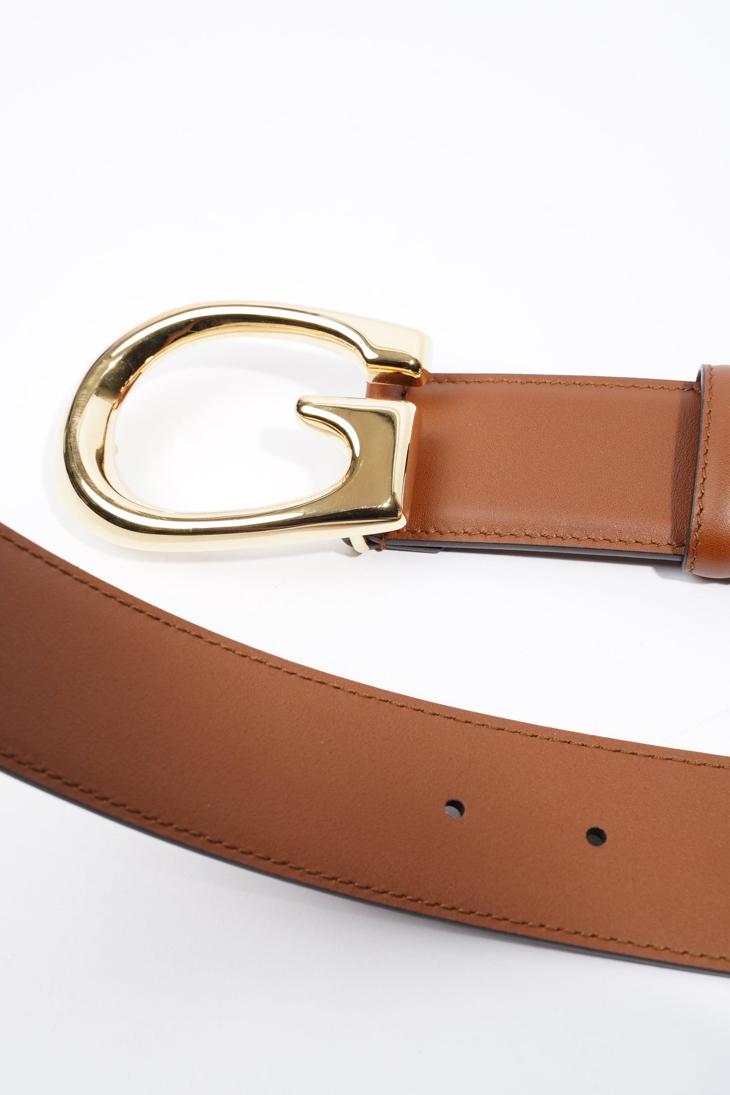 Gucci G - Buckle Brown Leather 90cm 36"