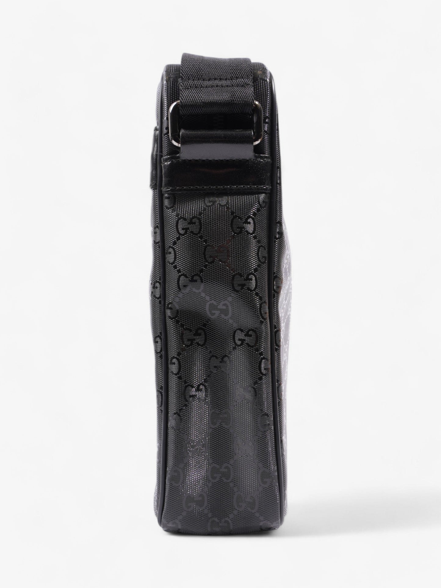Gucci GG Imprime Messenger Black Coated Canvas